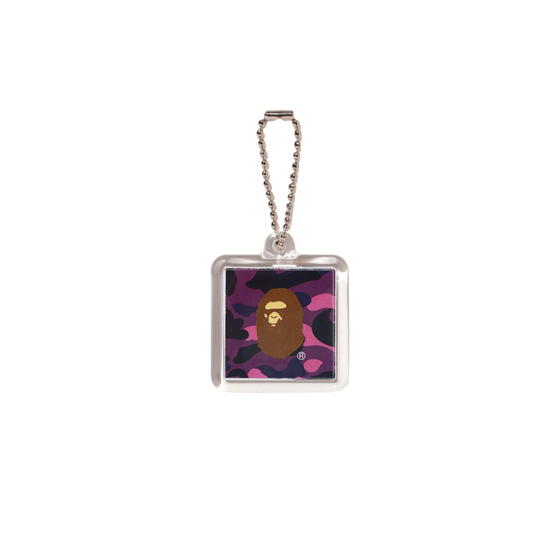 - BAPE Color Camo Keychain Purple