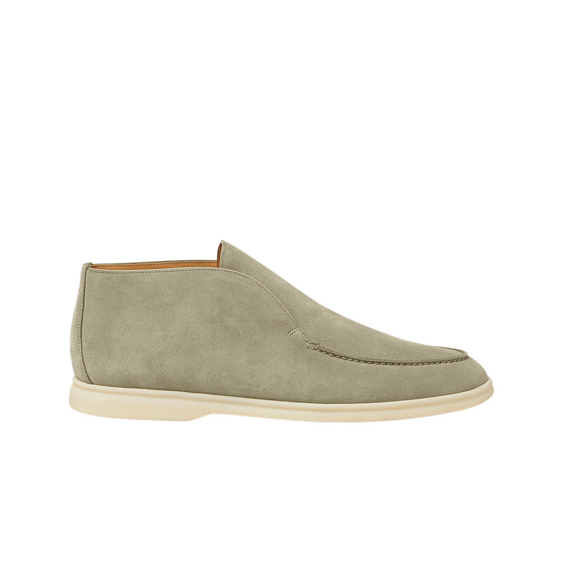 로로 피아나 오픈 스웨이드 워크 앵클 부츠 아미 그레이(Loro Piana Open Suede Walk Ankle Boot Army Grey) - 1