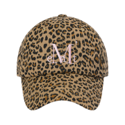 MUCENT Signature Ball Cap Leopard Beige