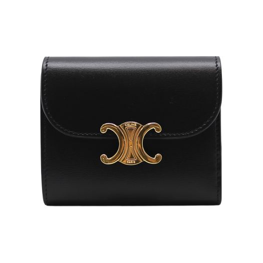 ITCGPAV9K6BR Celine Triomphe Flap Wallet Small