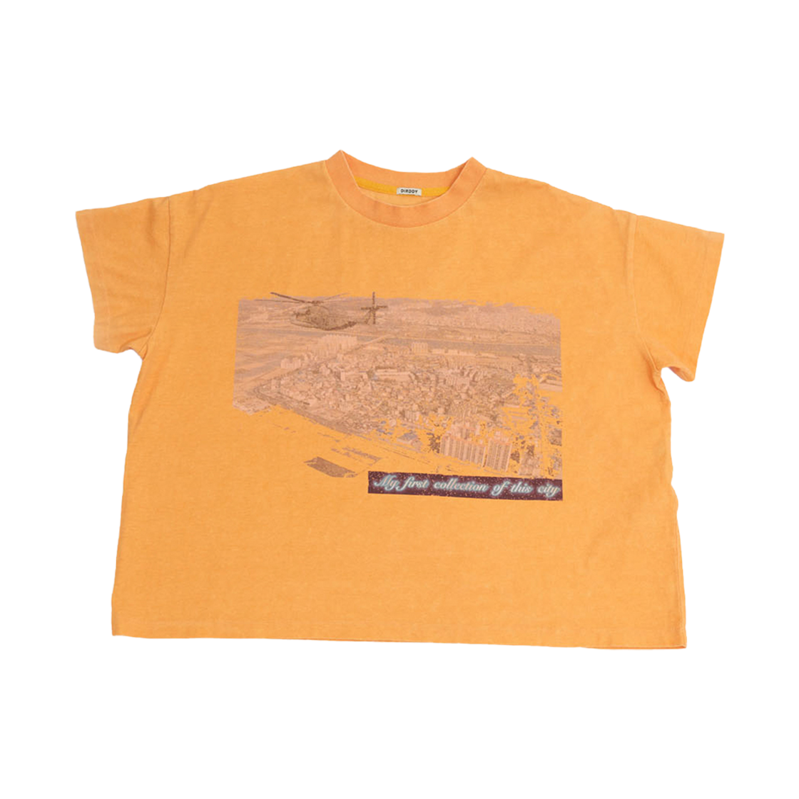 더디 랜드스케이프 티셔츠 오렌지(Dirddy Landscape T-Shirt Orange) - 1