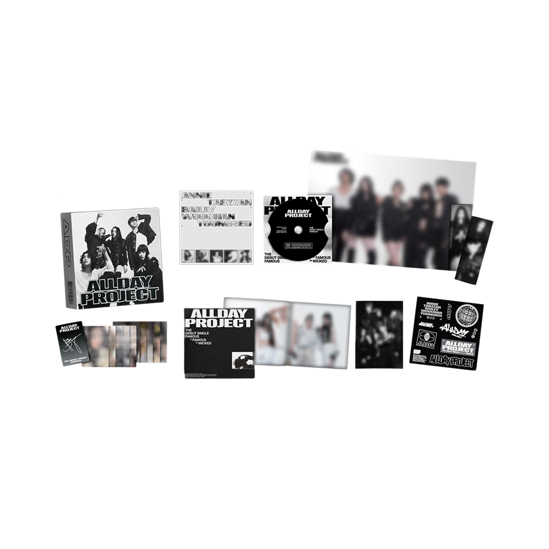 올데이 프로젝트 싱글 페이머스 페이머스 버전(Allday Project Single Famous Famous Ver.) - 2