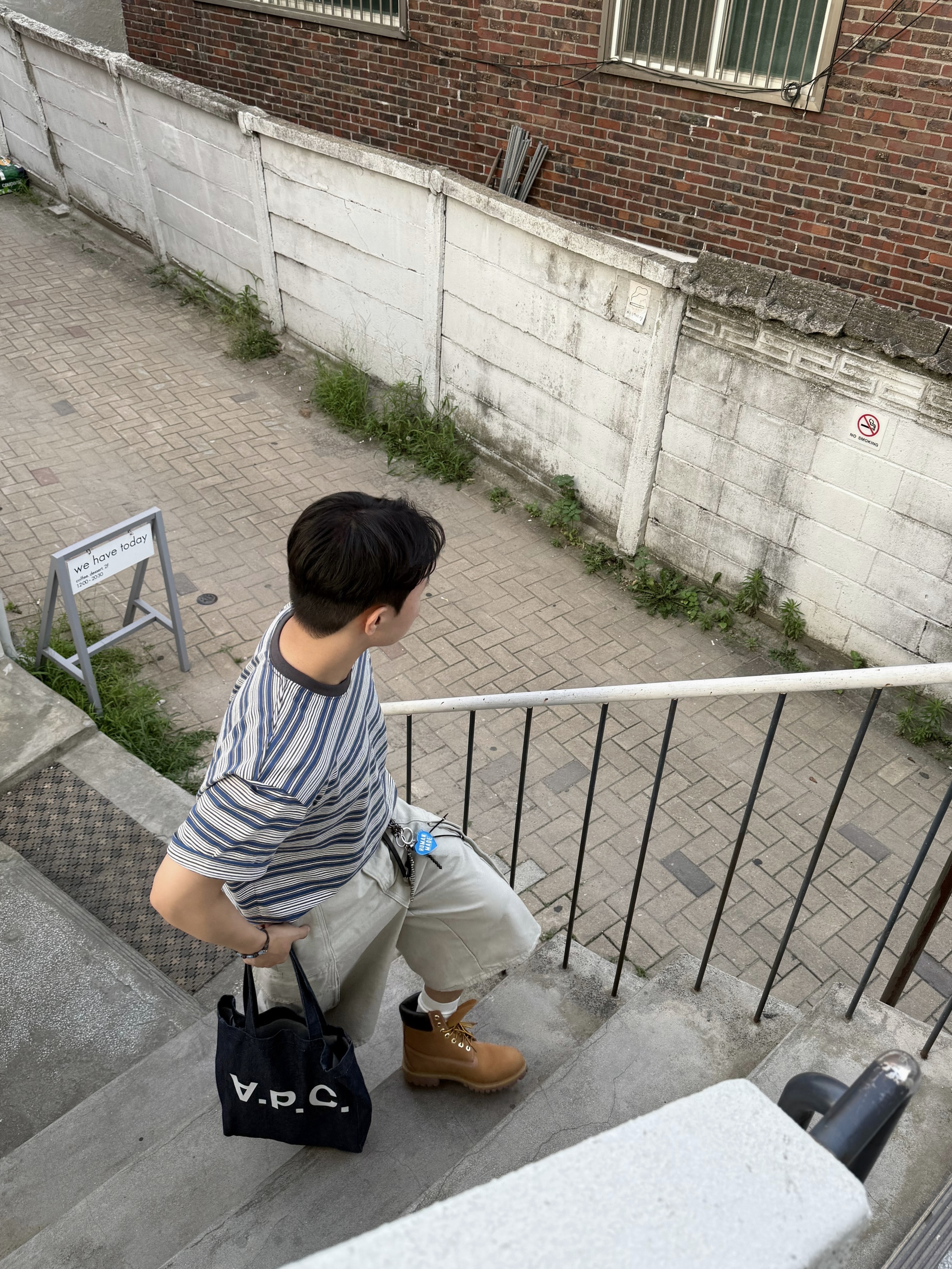 Timberland Premium 6 inch Waterproof Boot Wheat Nubuck - Wide, TOWTOW.ARCHIVE Eclipse Bracelet Blue 착용 스타일 - 2
