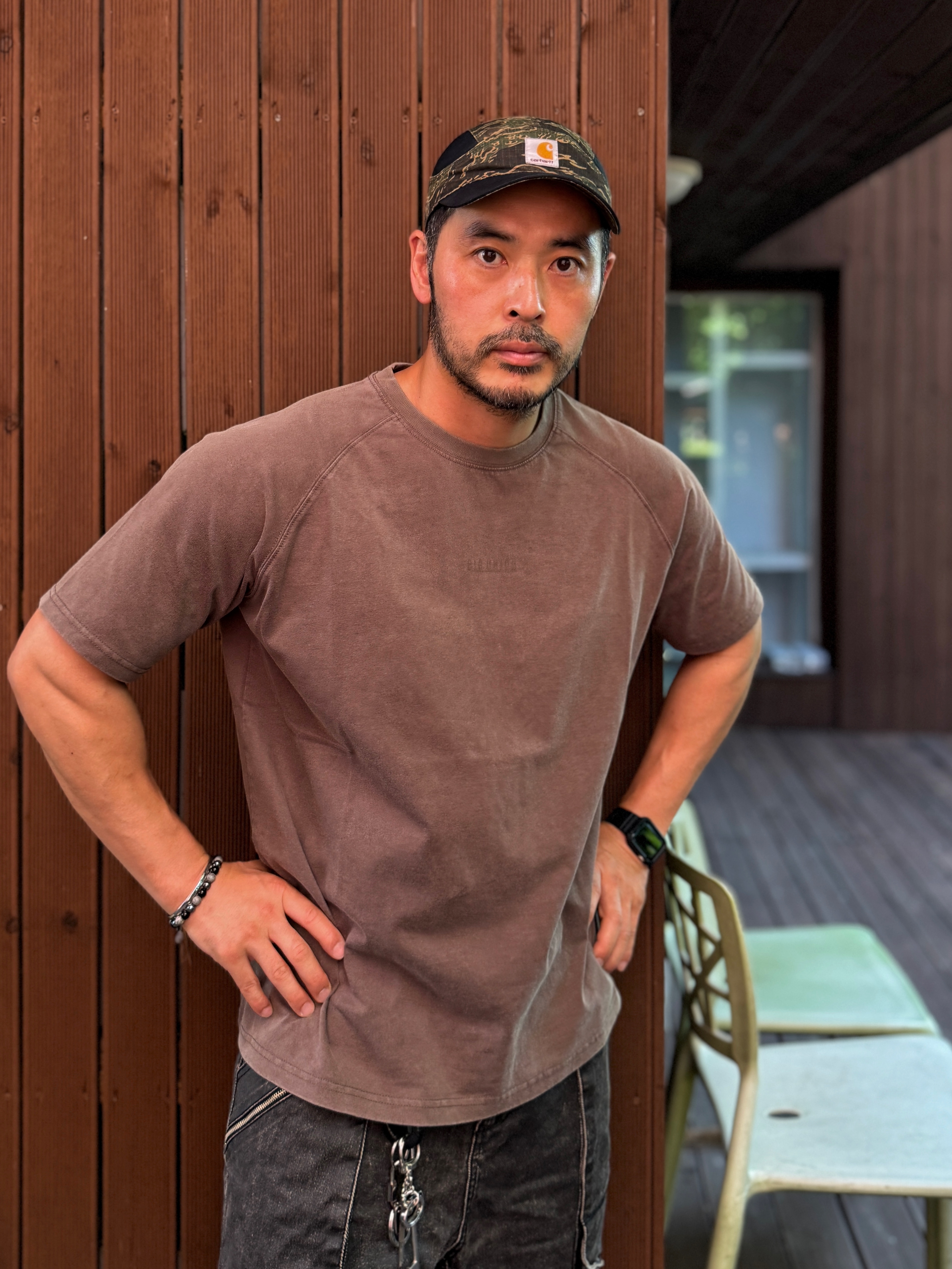 Roa Hiking Minaar Black, Nike x Carhartt WIP NRG Camo Tailwind Cap  착용 스타일 - 2