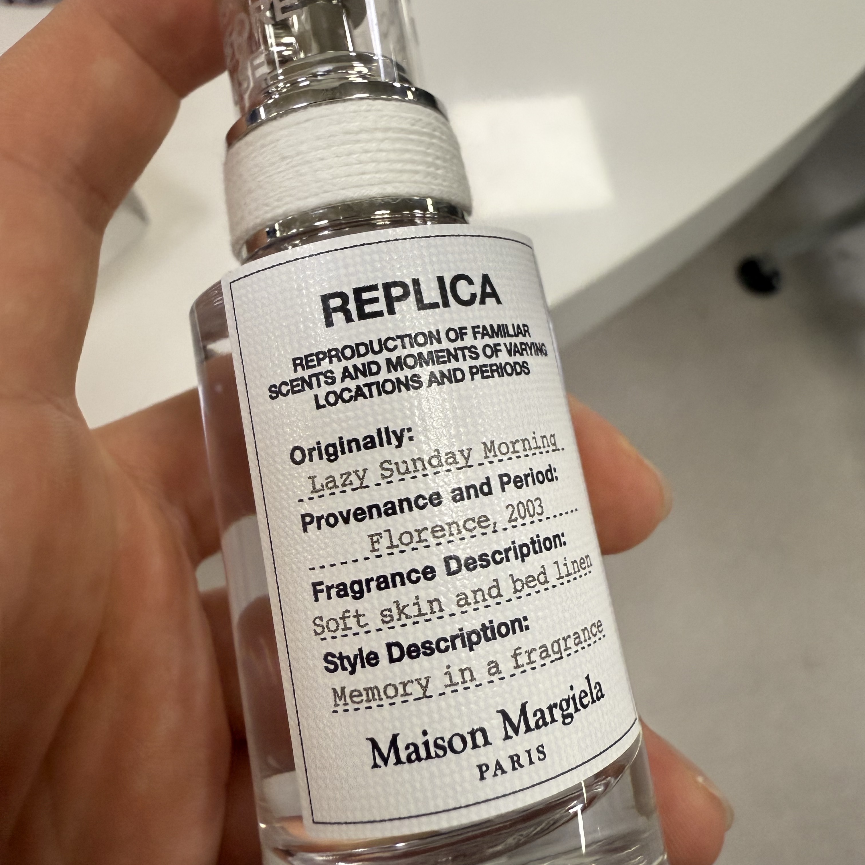 Maison Margiela Replica Lazy Sunday Morning Eau De Toilette 30ml 착용 스타일