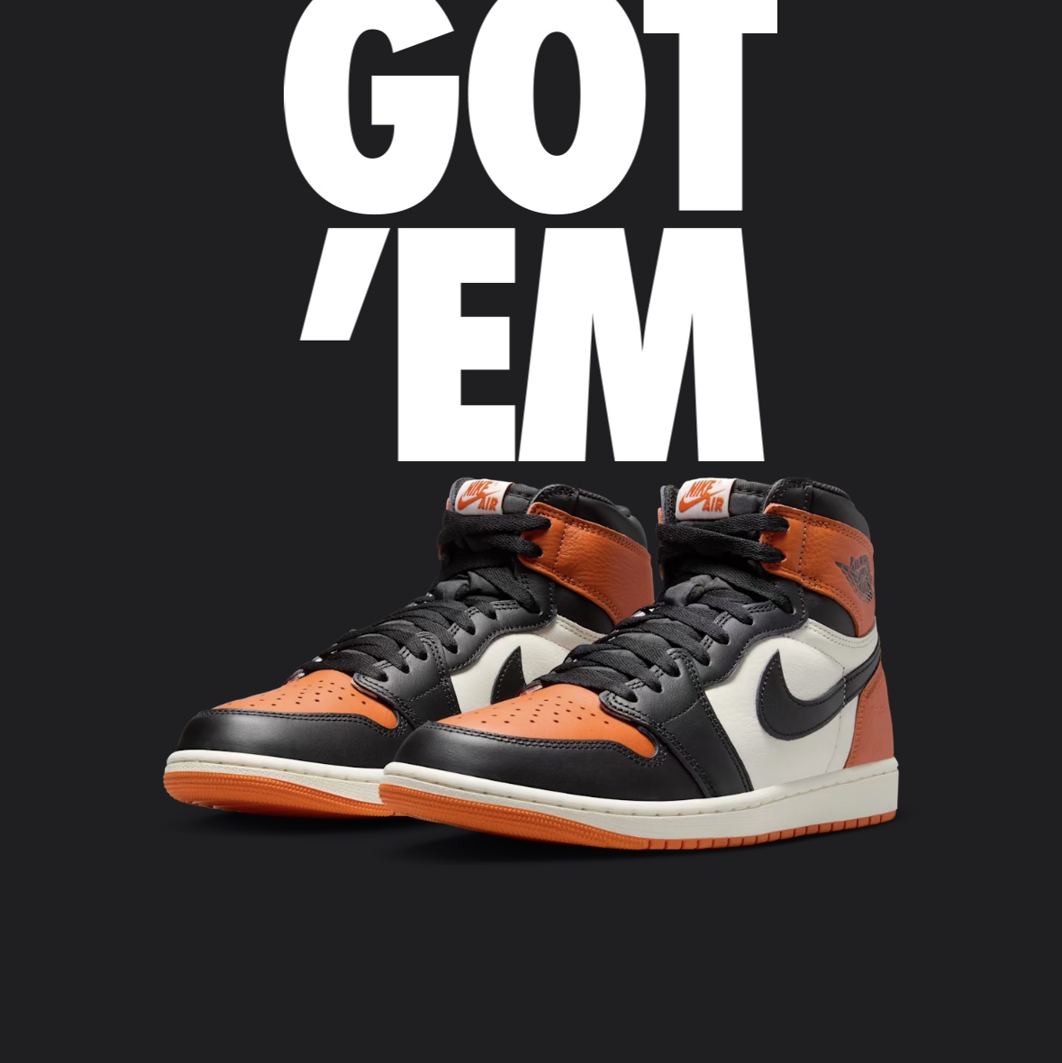 Jordan 1 Retro High OG Shattered Backboard 착용 스타일