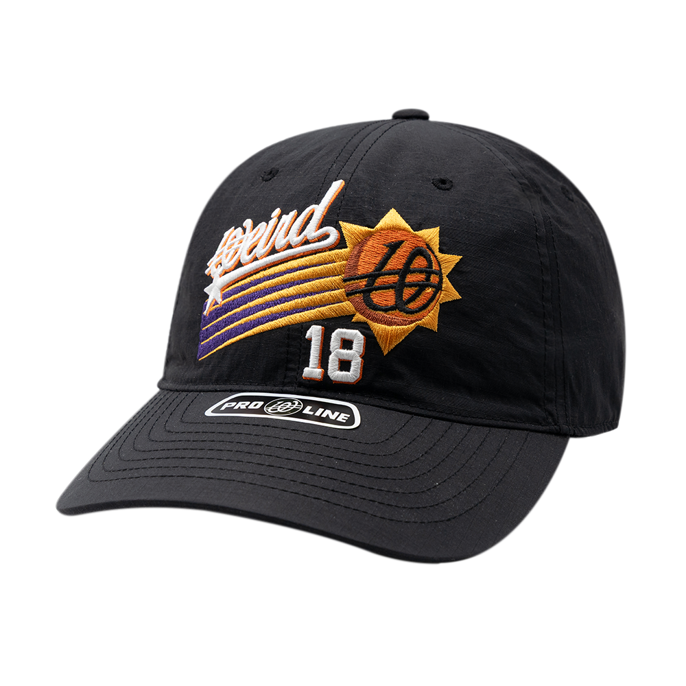 위얼드월드 웨이브 바스켓볼 나일론 볼캡 블랙(Weird World Basket Ball Nylon Ball cap Black)