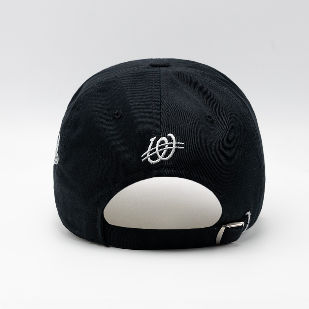 위얼드월드 월드시리즈 와펜 볼캡 블랙(Weird World World Seiries Wappen Ball cap Black) - 4