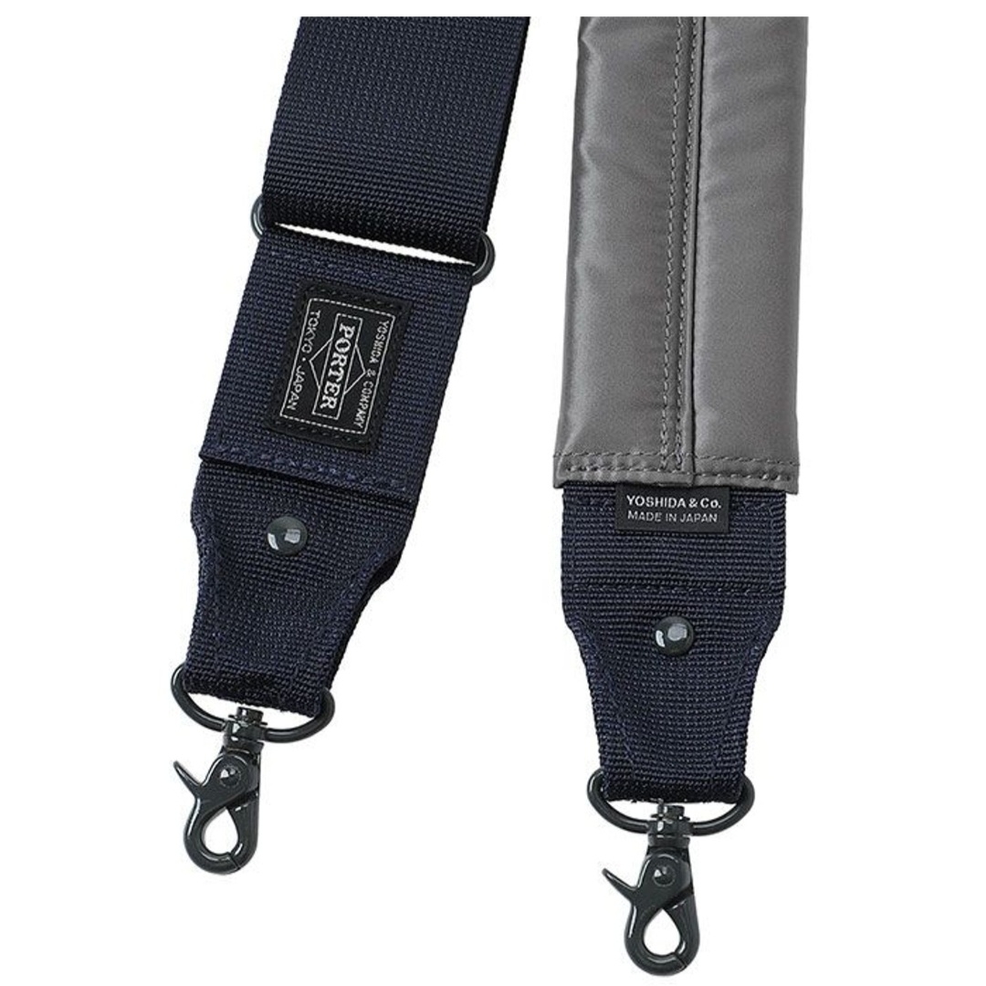 Porter PX Tanker Carrying Equipment Strap 50 Silver Grey 착용 스타일 - 9