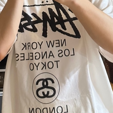 Stussy World Tour T-Shirt White 2024,2025 착용 스타일