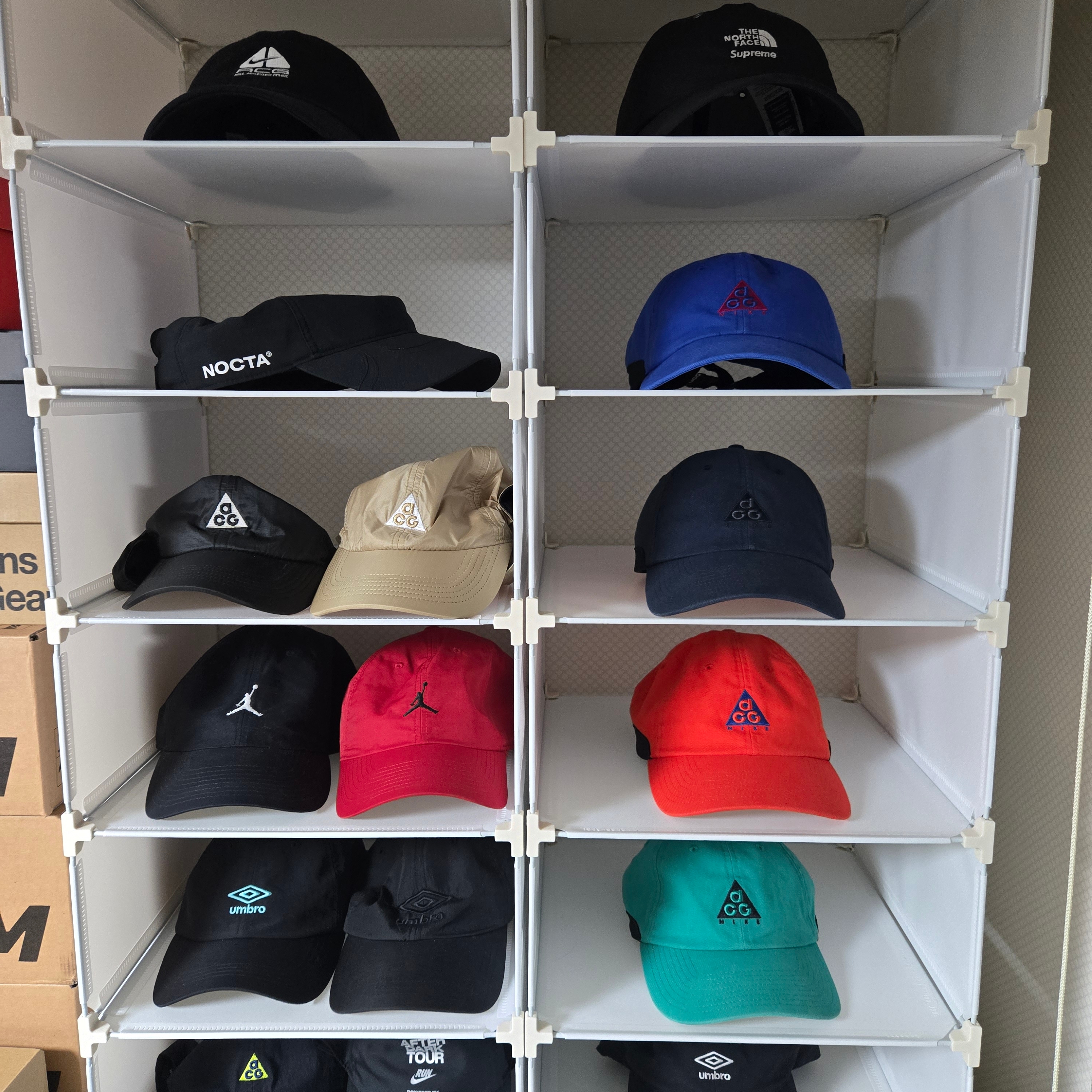 Nike ACG H86 Cap Royal, Nike ACG Heritage 86 Cap Black 착용 스타일