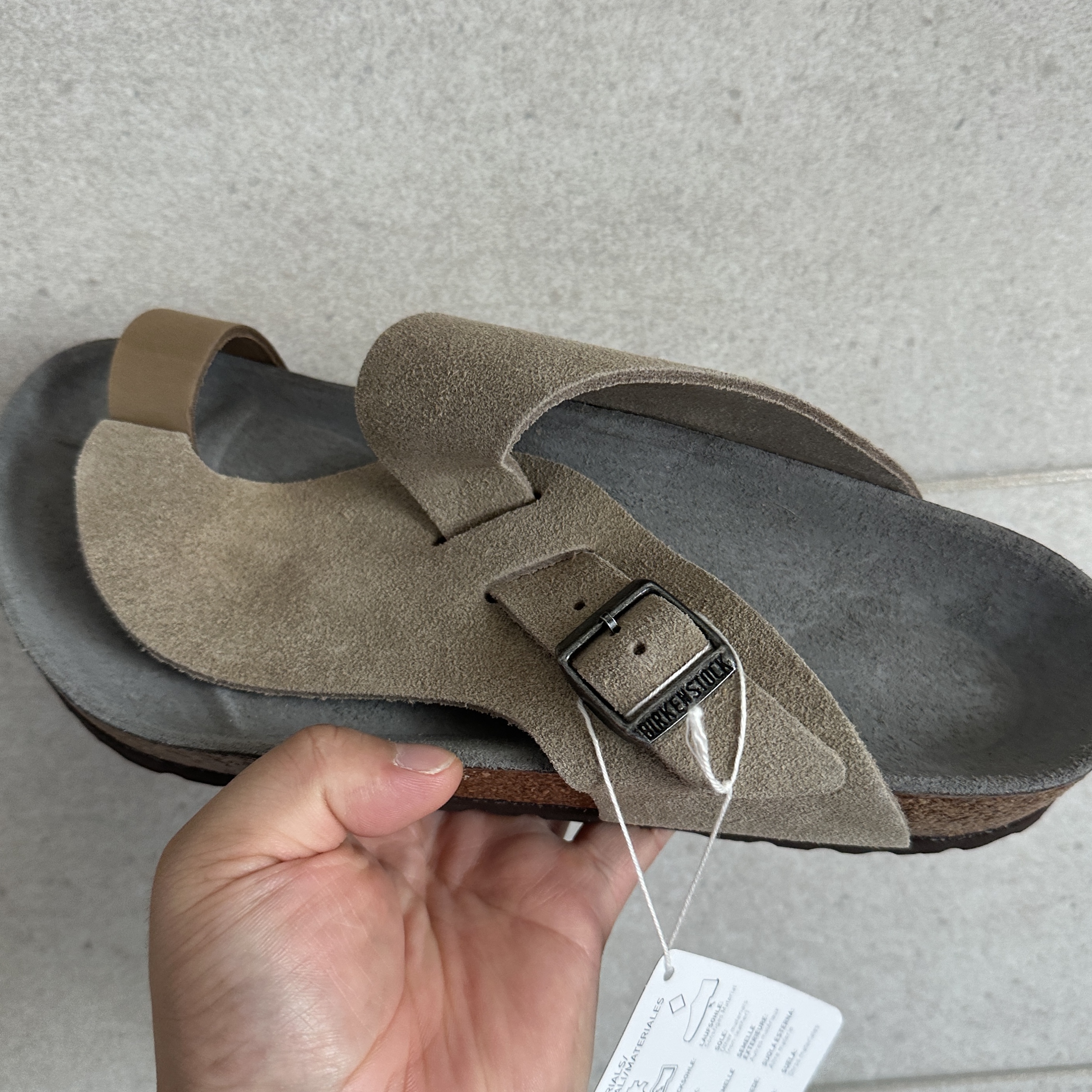 Birkenstock x Journal Standard Byblos Sandal Beige 착용 스타일
