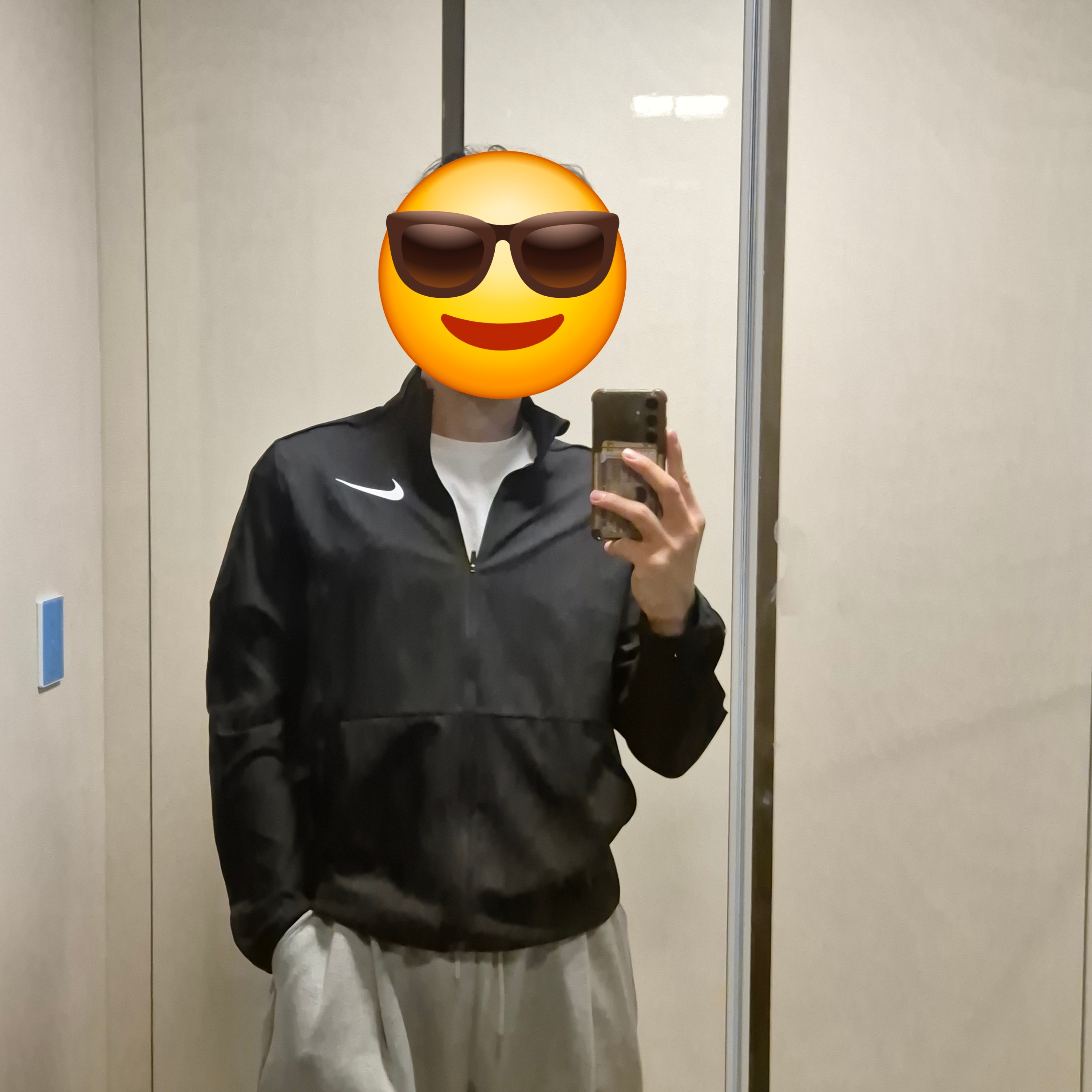 Nike Dri-Fit Woven Training Jacket Black - Asia 착용 스타일