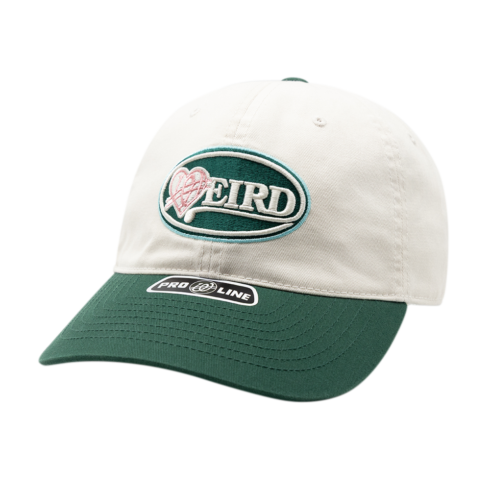 W251AAC20-IVY Weird World Heart Wappen Two Tone Ball cap Ivory