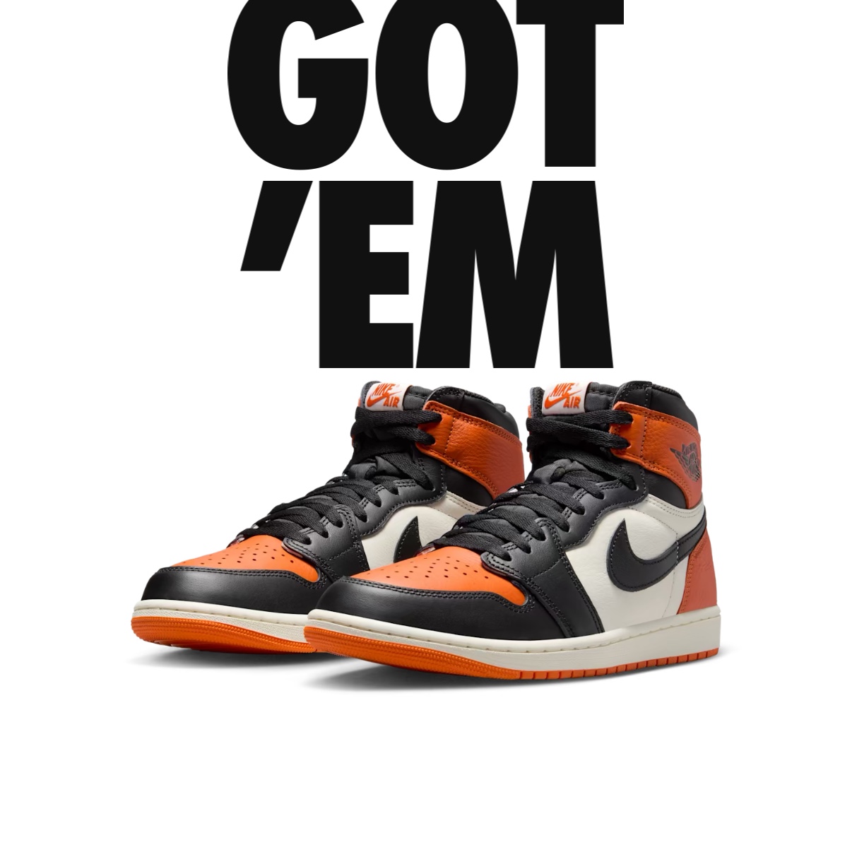 Jordan 1 Retro High OG Shattered Backboard 착용 스타일