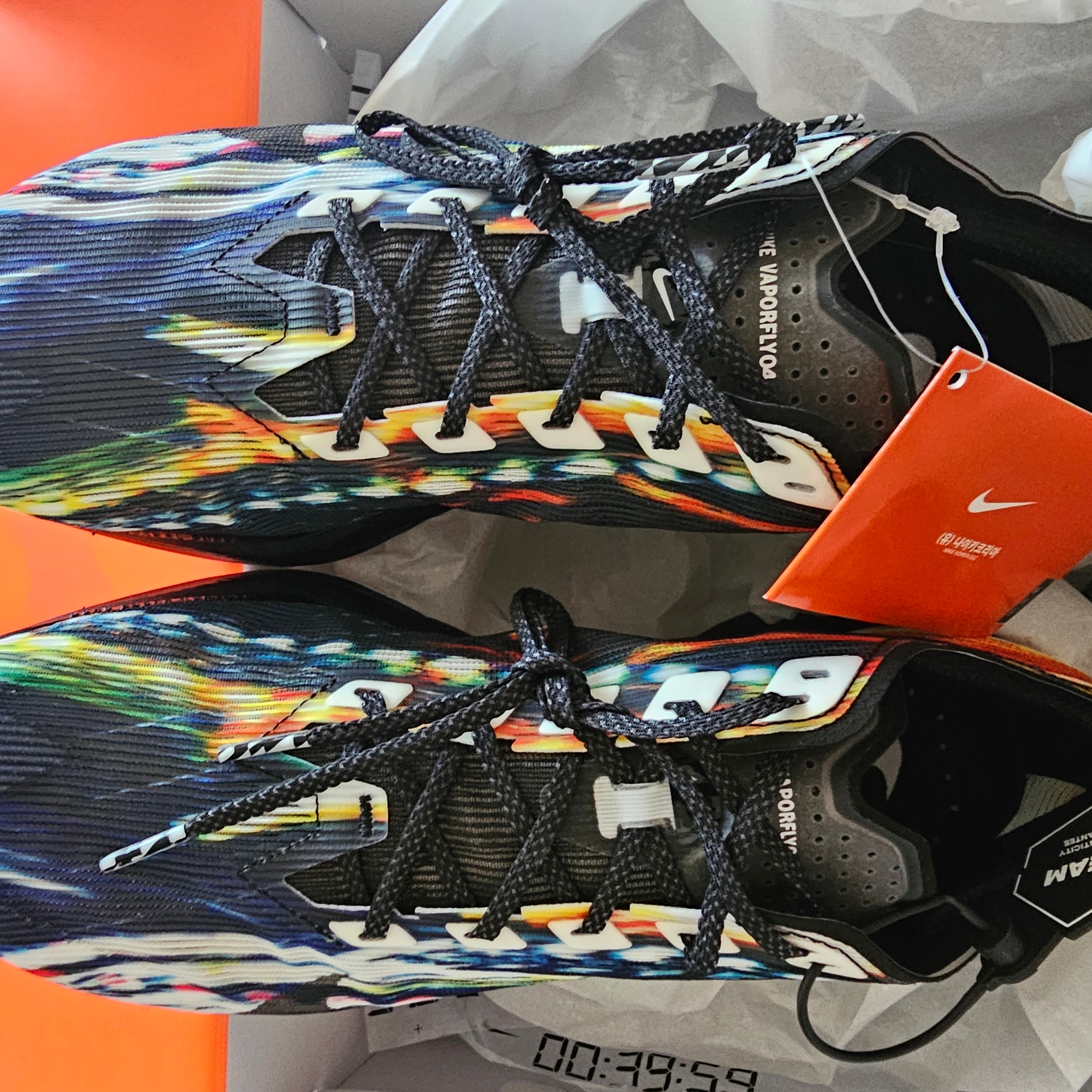 Nike ZoomX Vaporfly Next% 4 Premium Multi Color White 착용 스타일