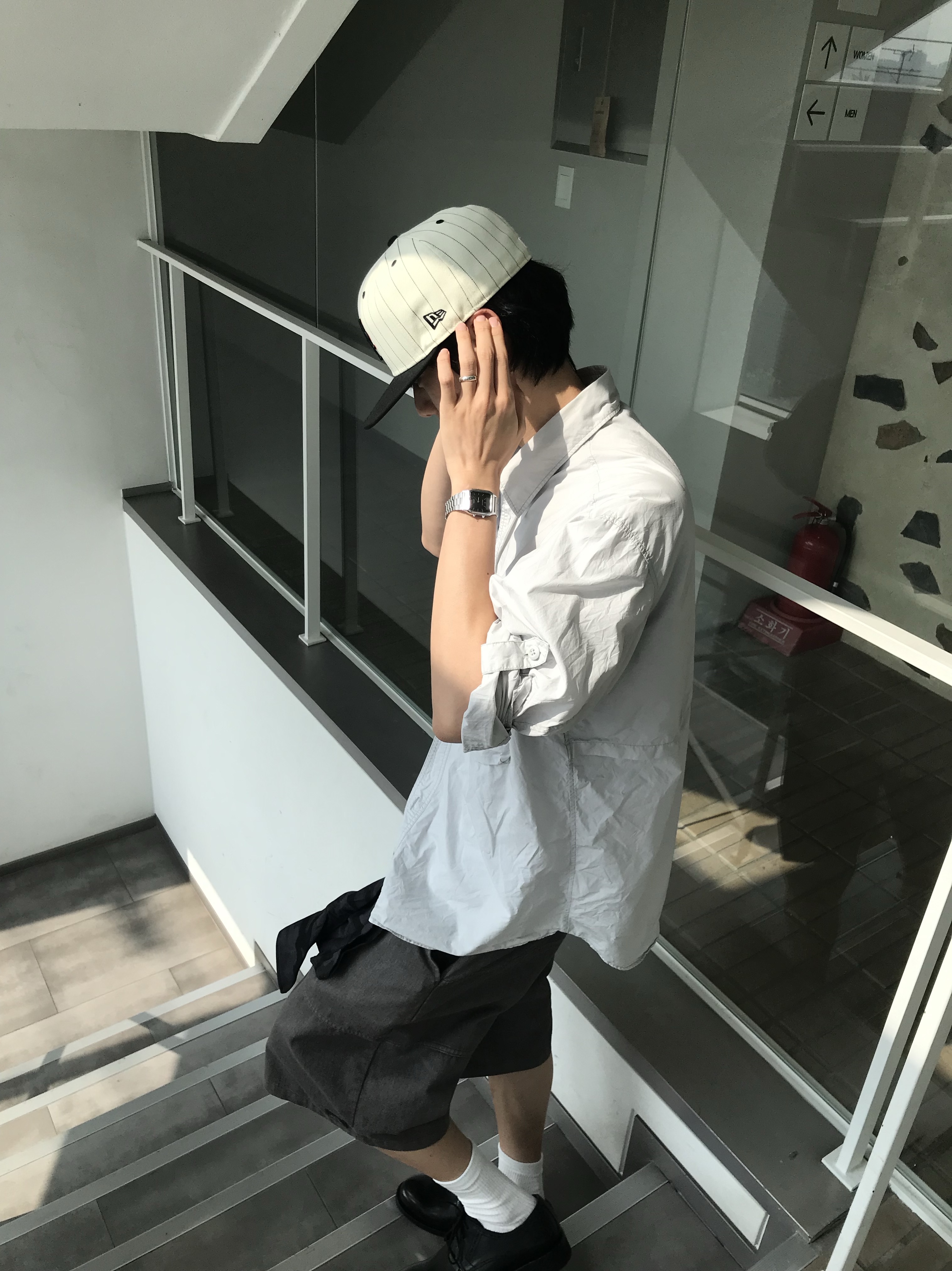 Casio AQ-230A-1DMQ 착용 스타일 - 1