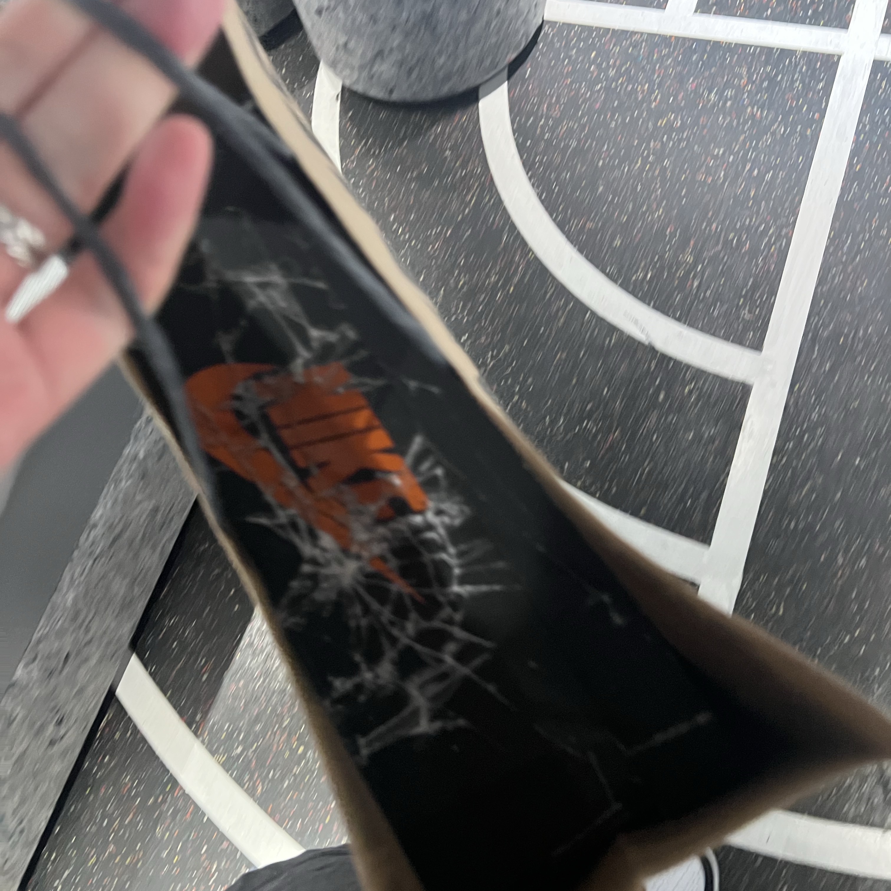 Jordan 1 Retro High OG Shattered Backboard 착용 스타일
