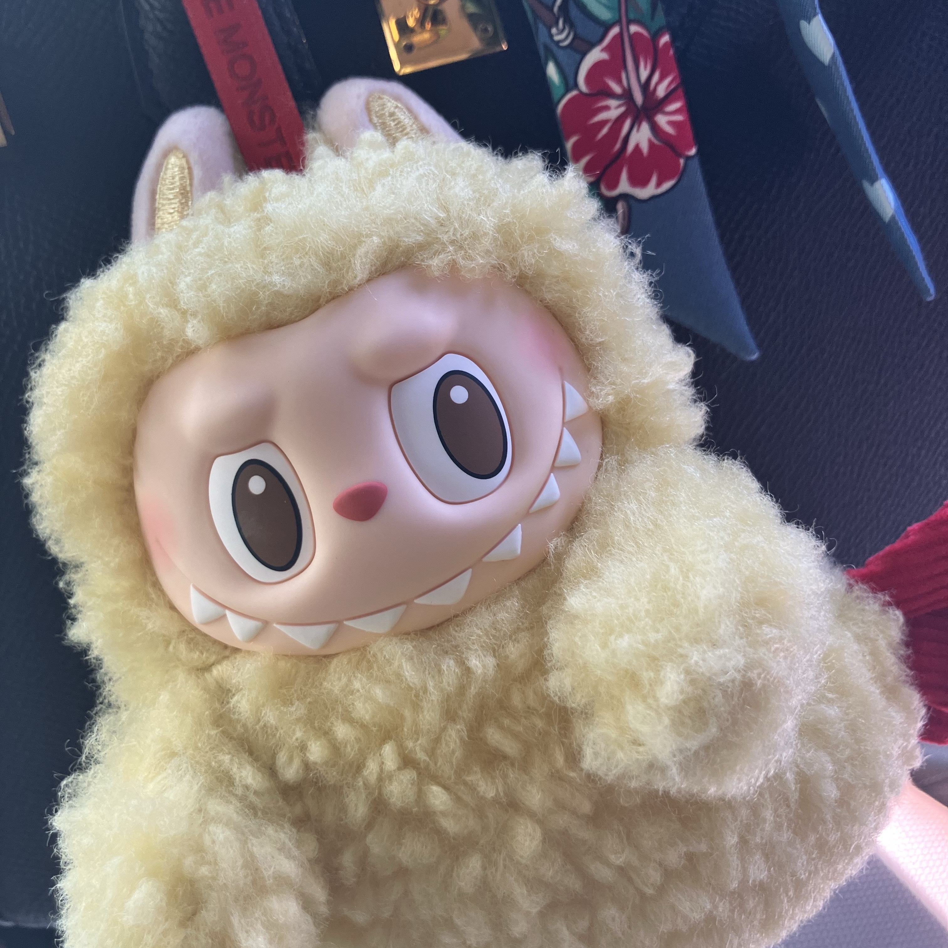 Pop Mart Labubu The Monsters Wacky Mart Series Earphone Case 착용 스타일