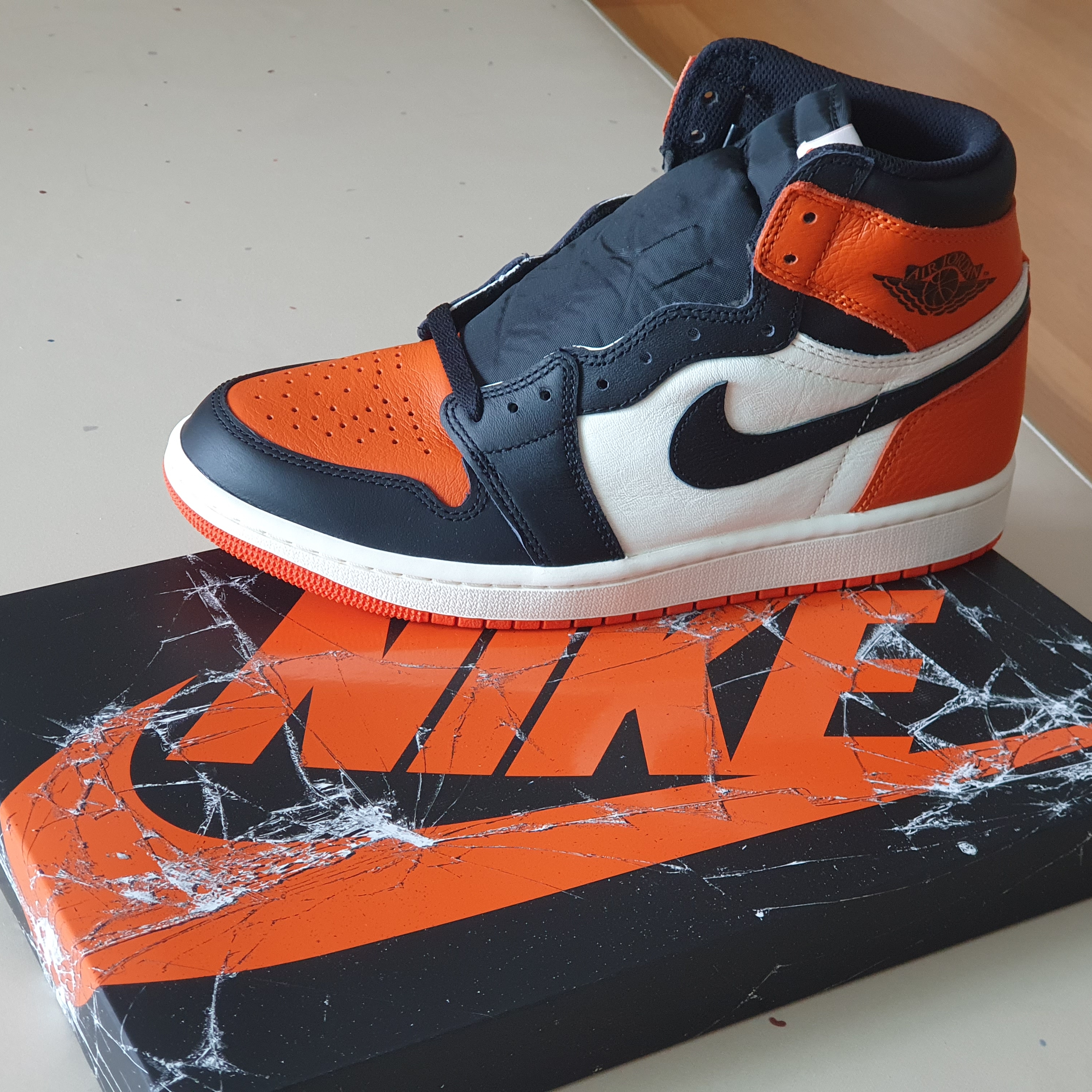 Jordan 1 Retro High OG Shattered Backboard 착용 스타일 - 2