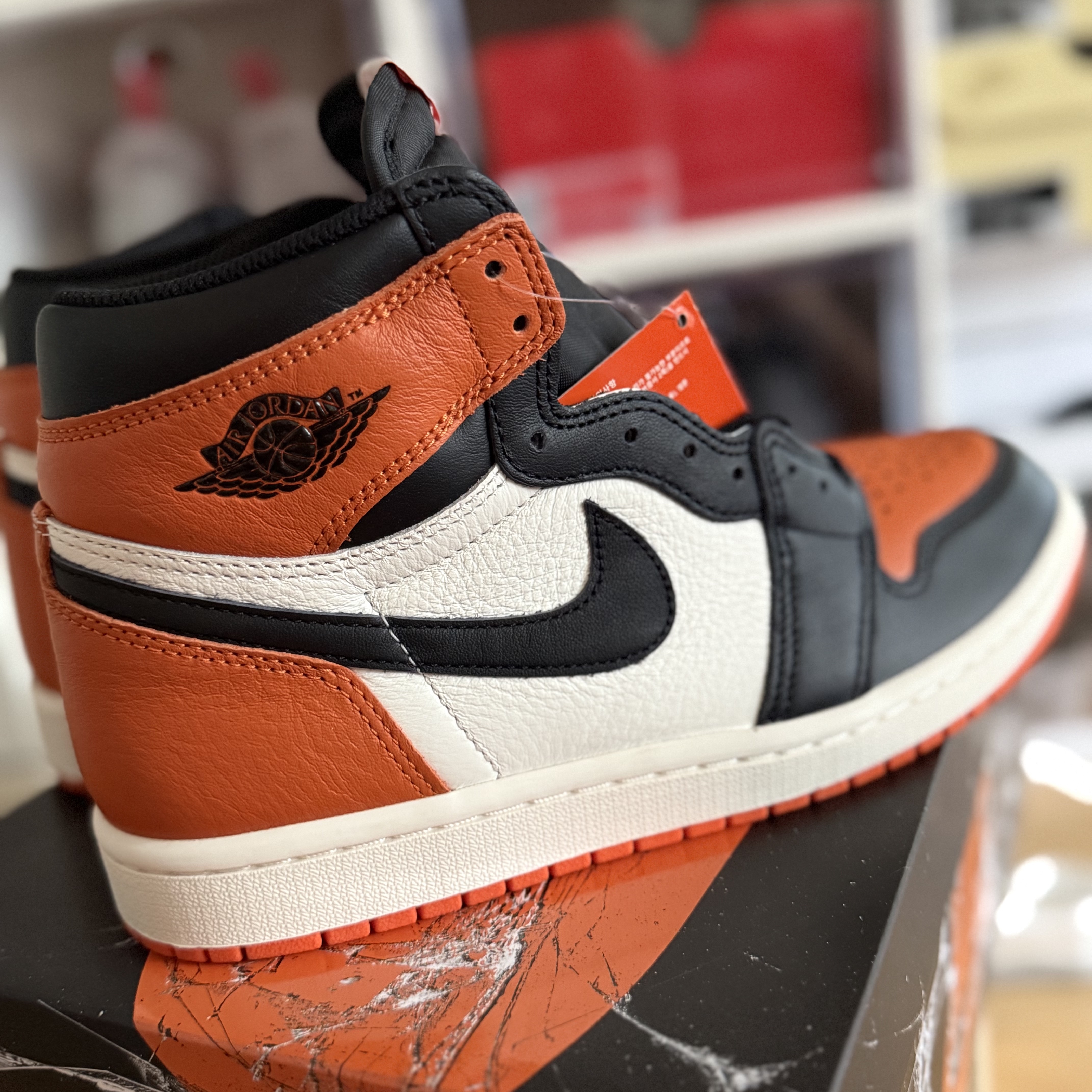 Jordan 1 Retro High OG Shattered Backboard 착용 스타일 - 2
