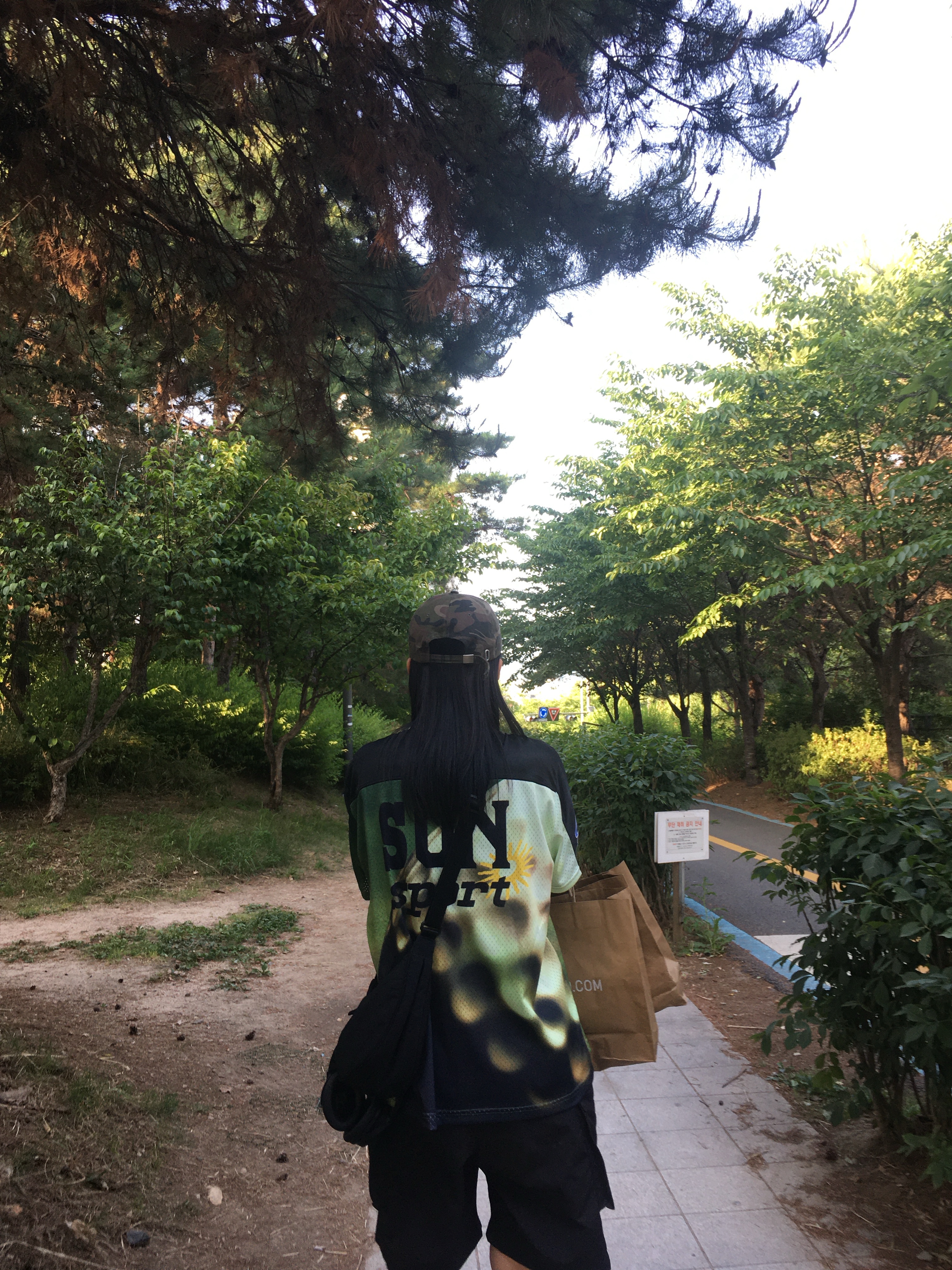 (W) On Running Cloud X 3 Black 착용 스타일 - 3