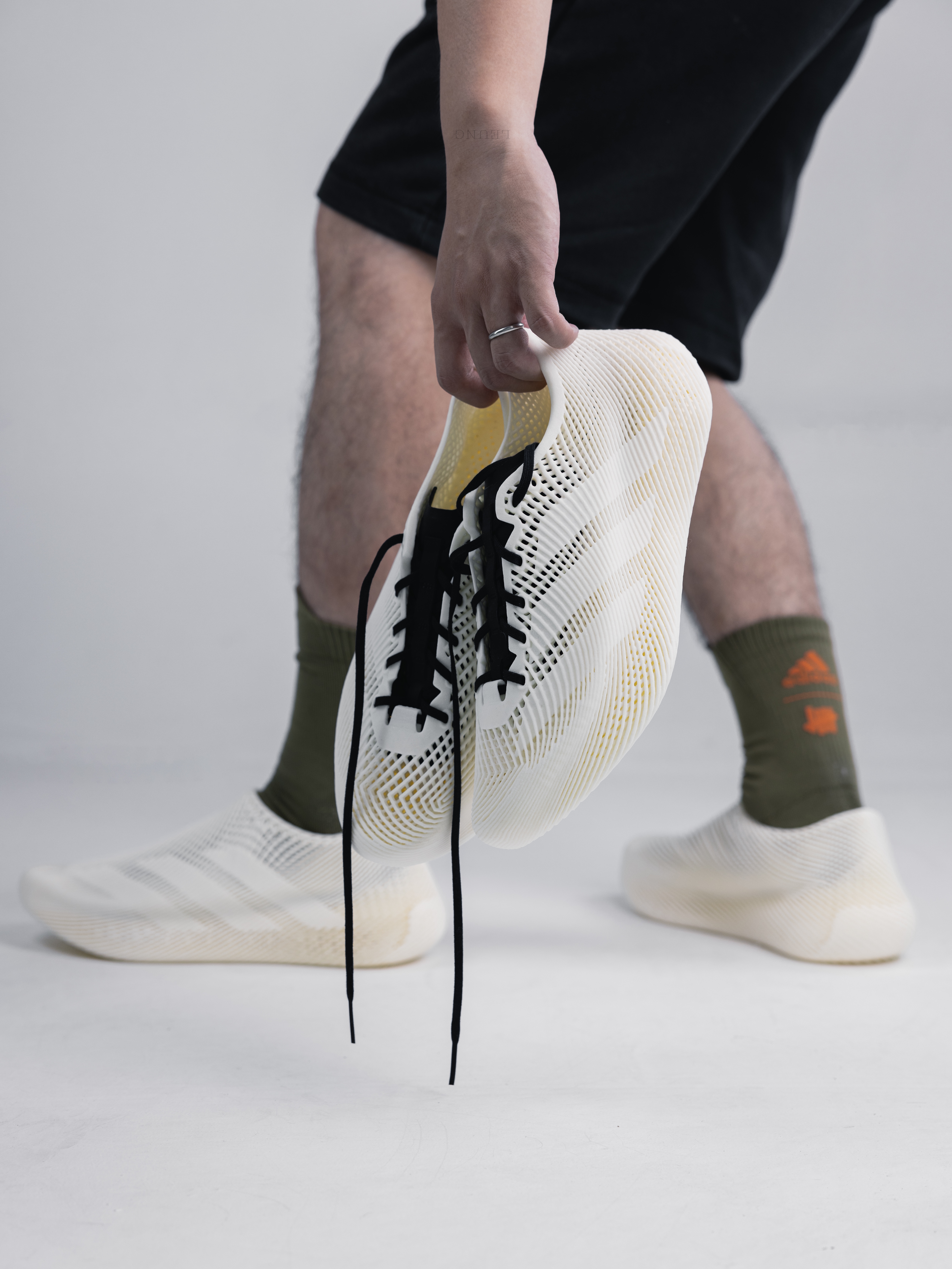 Adidas Climacool Laced Off White Core Black, Adidas Climacool Off White 착용 스타일 - 3