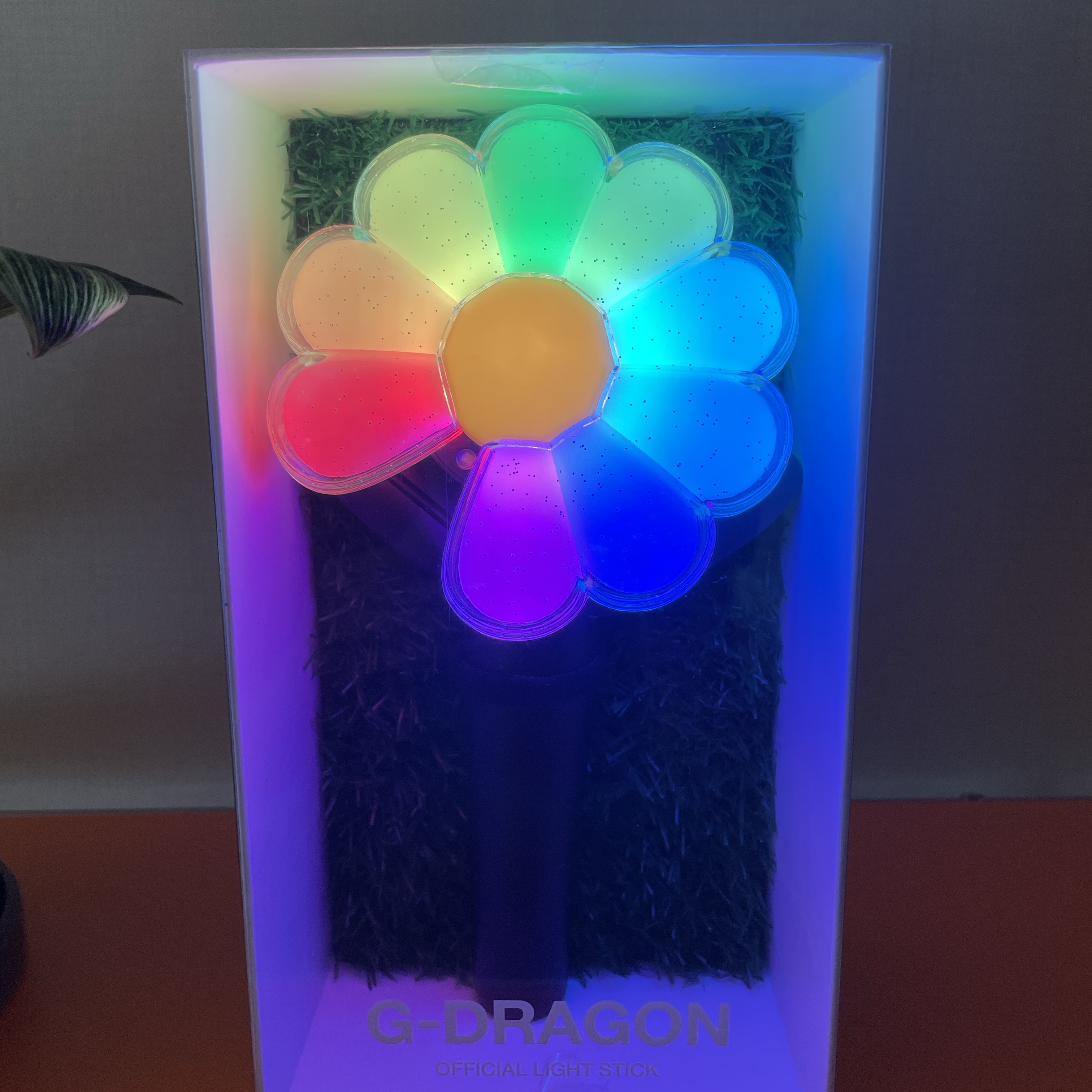 G-DRAGON Ubermensch Official Light Stick 착용 스타일 - 1