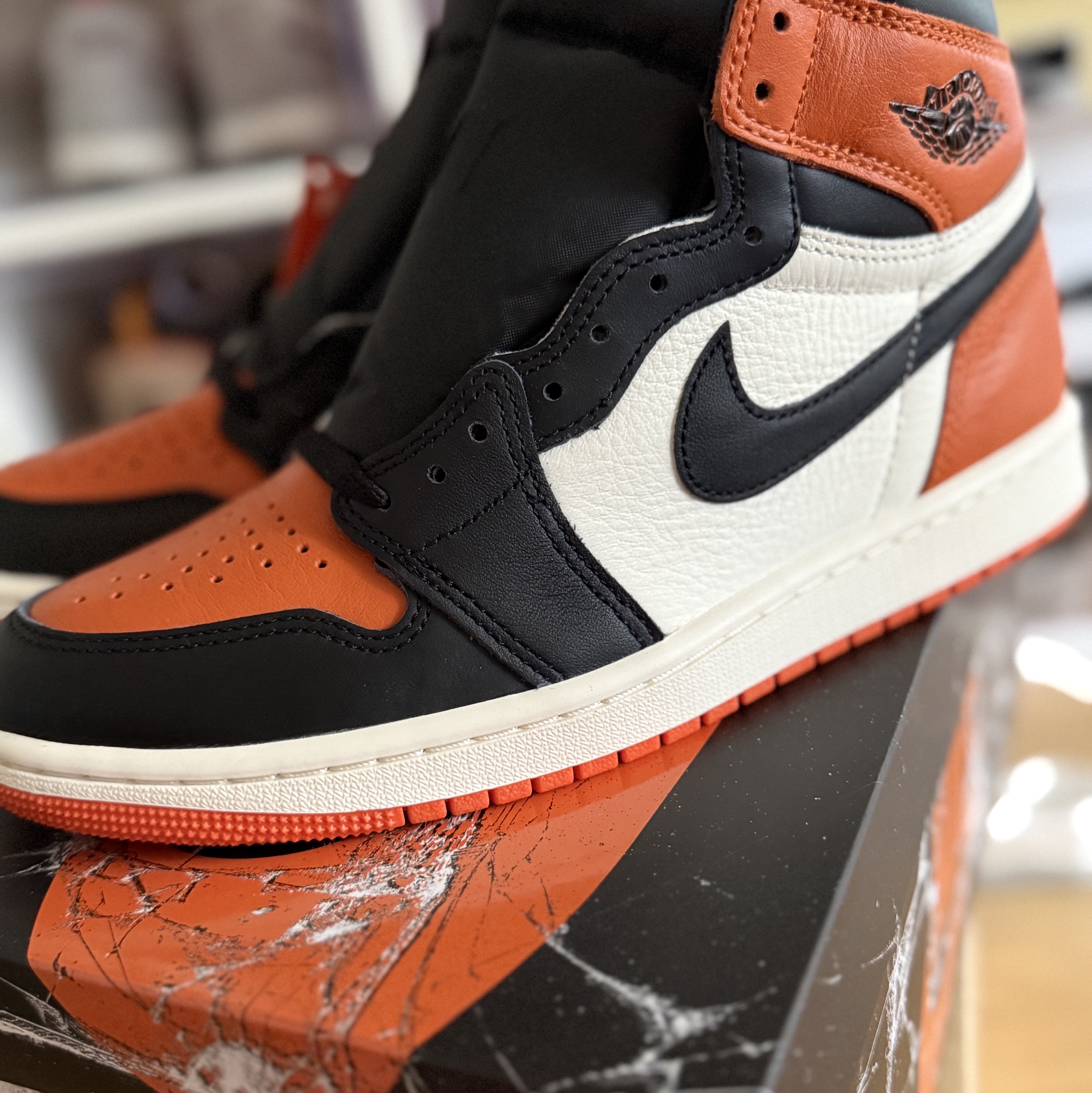 Jordan 1 Retro High OG Shattered Backboard 착용 스타일 - 3