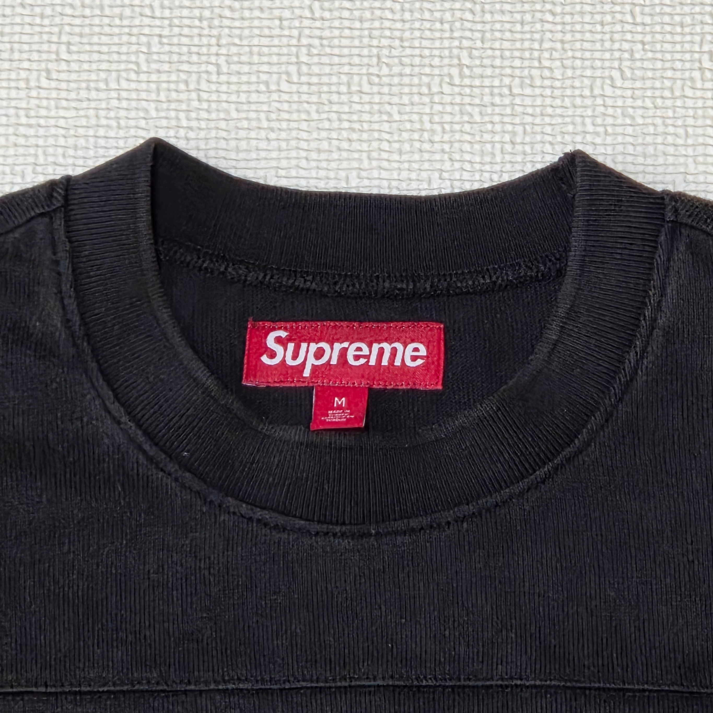 Supreme Affiliated L/S Football Top Black - 25SS 착용 스타일 - 3
