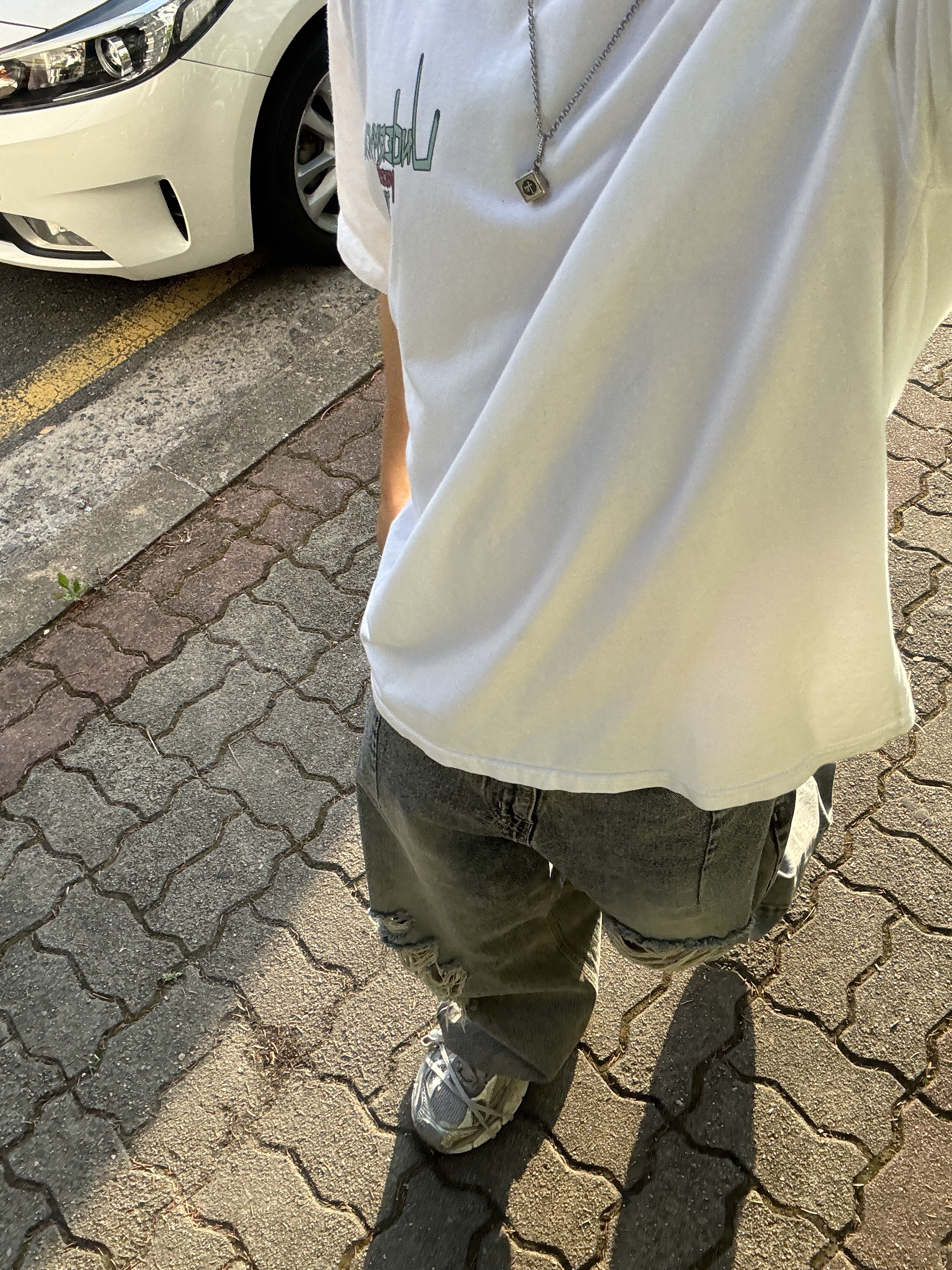 Balenciaga 3XL Sneakers Light Beige, [프리오더] Polyteru 925 Silver Pendant Dice 착용 스타일