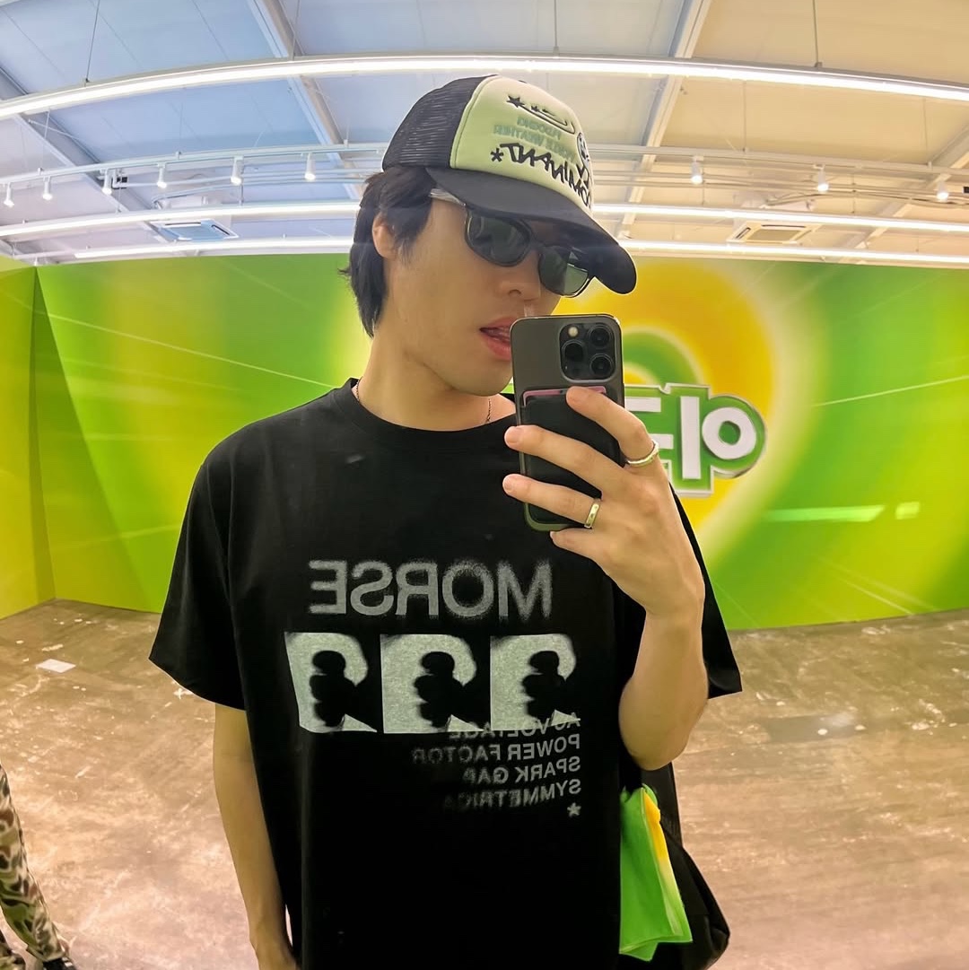 Dominant Weather Mesh Cap Black 착용 스타일 - 2
