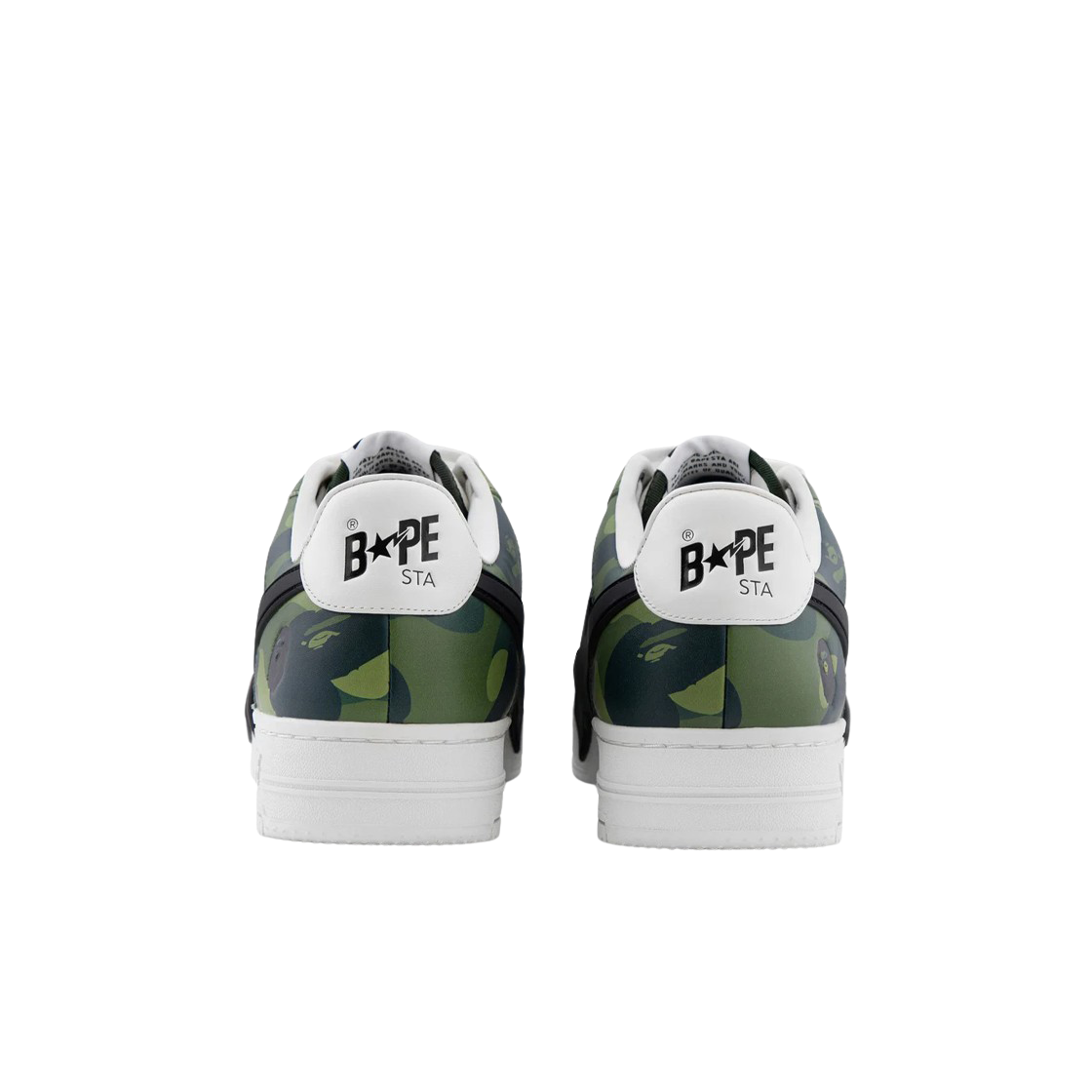 (W) 베이프 스타 OS #1 그린((W) BAPE Sta OS #1 Green) - 2
