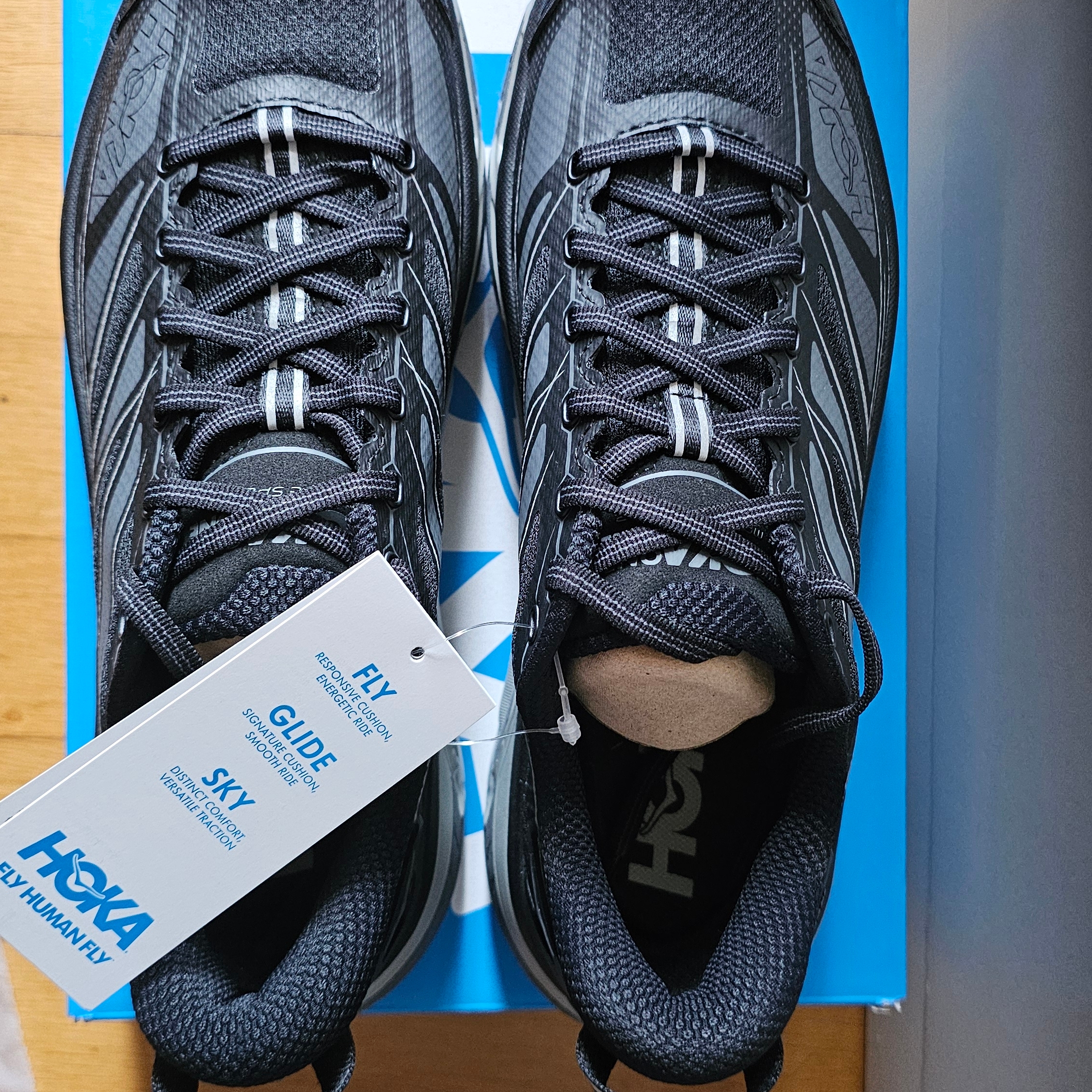 Hoka Mafate Speed 2 Black Castlerock 착용 스타일