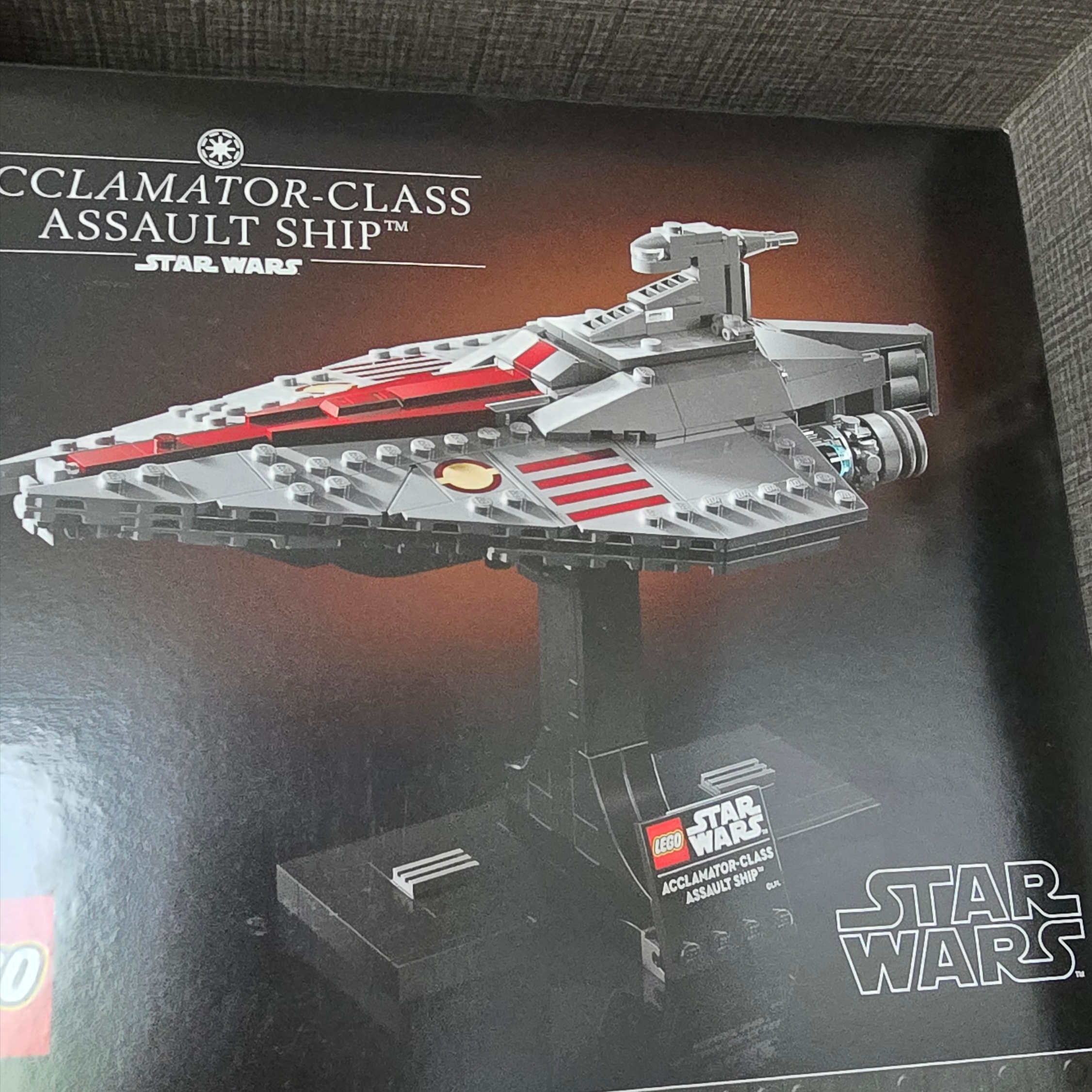 Lego Star Wars Acclamator-Class Assault Ship 착용 스타일