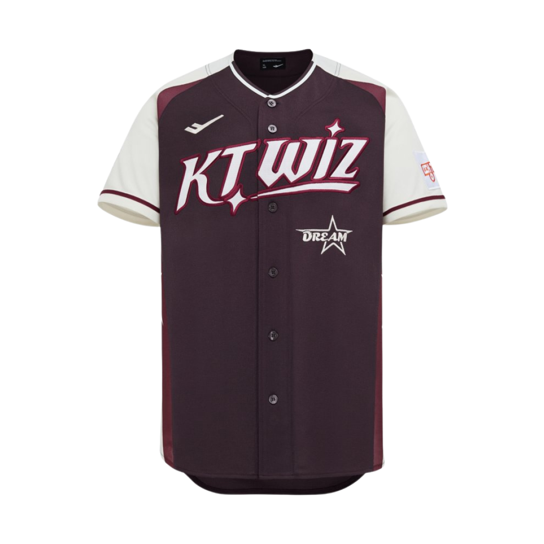 KBO 올스타 2025 KT 위즈 드림 유니폼 브라운 (논 마킹 버전)(KBO All Star 2025 KT Wiz Dream Uniform Brown (Non Marking Ver.))