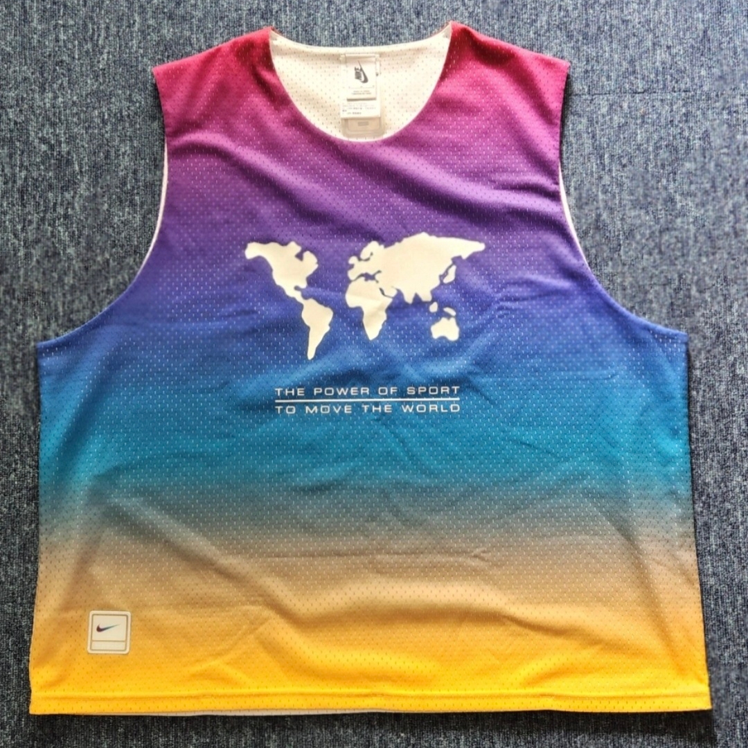 Nike x Pigalle NRG Reversible Tank Jersey Court Purple 착용 스타일
