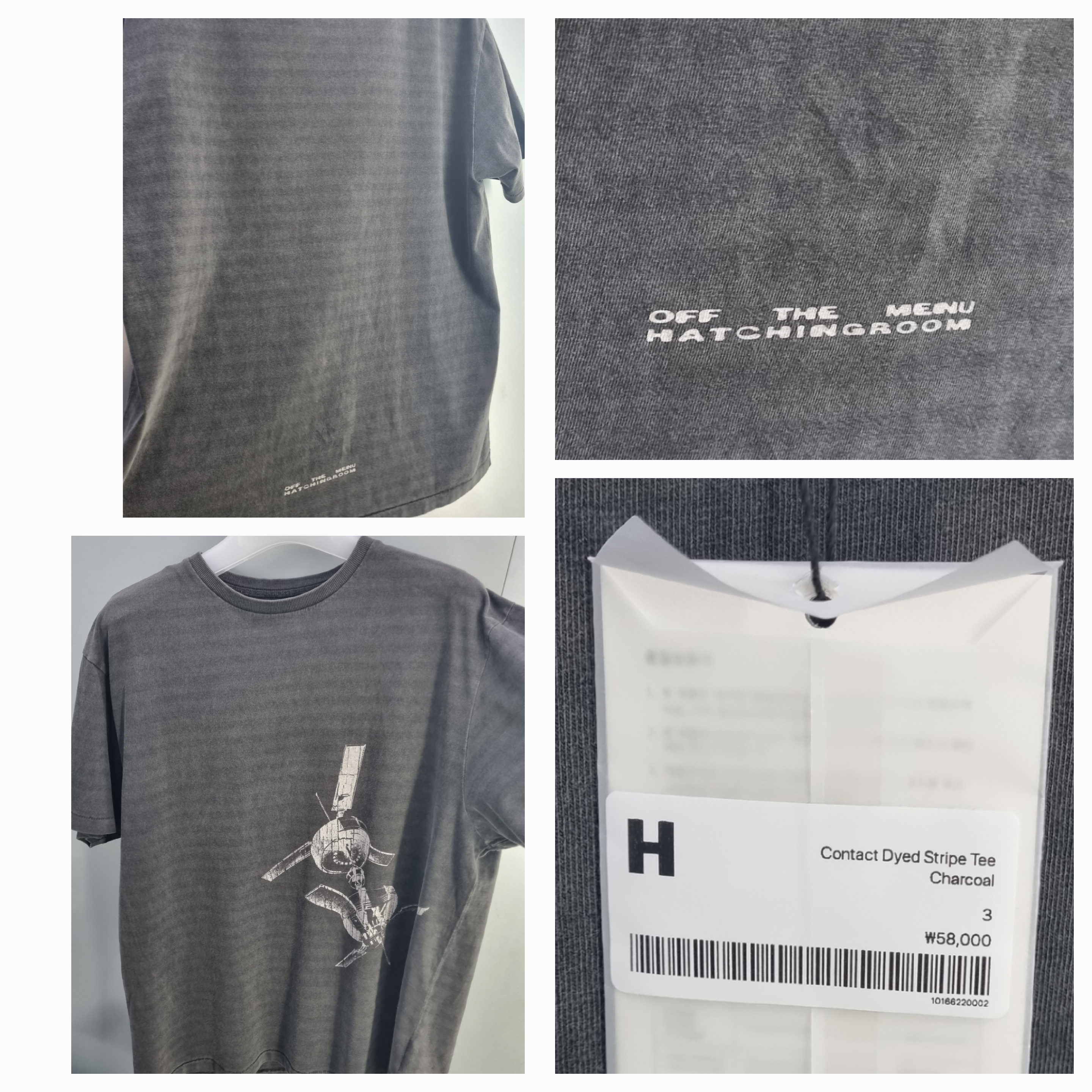 On Running x Post Archive Faction (Paf) Cloudmonster 2 Black Magnet, MJD Re-Nylon Wide Carpenter Bermuda Pants Black 착용 스타일 - 2