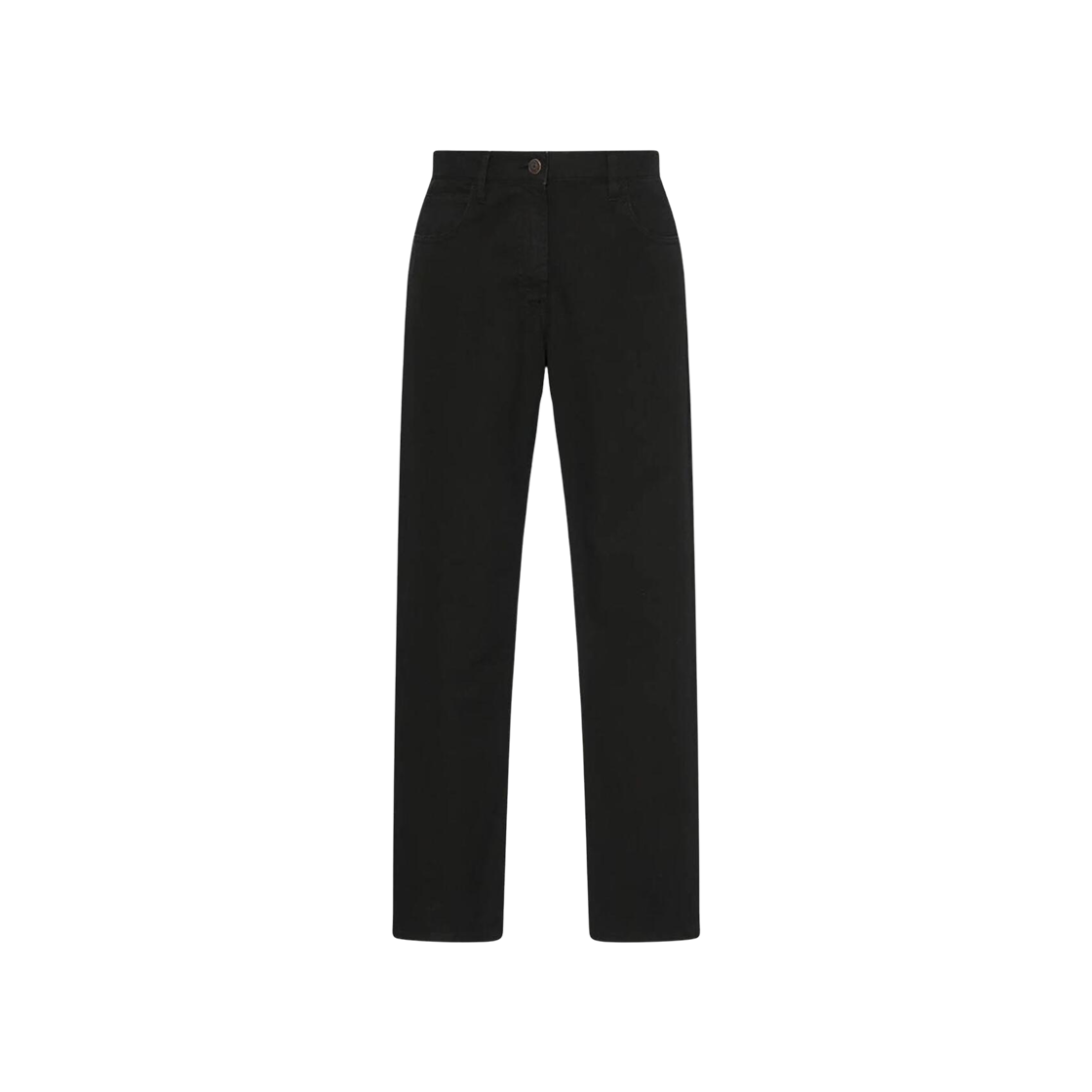 10000W3912BLK (W) The Row Landais Cotton Jeans Black