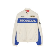 Honda Piping Motorcycle Blouson Jacket Ivory