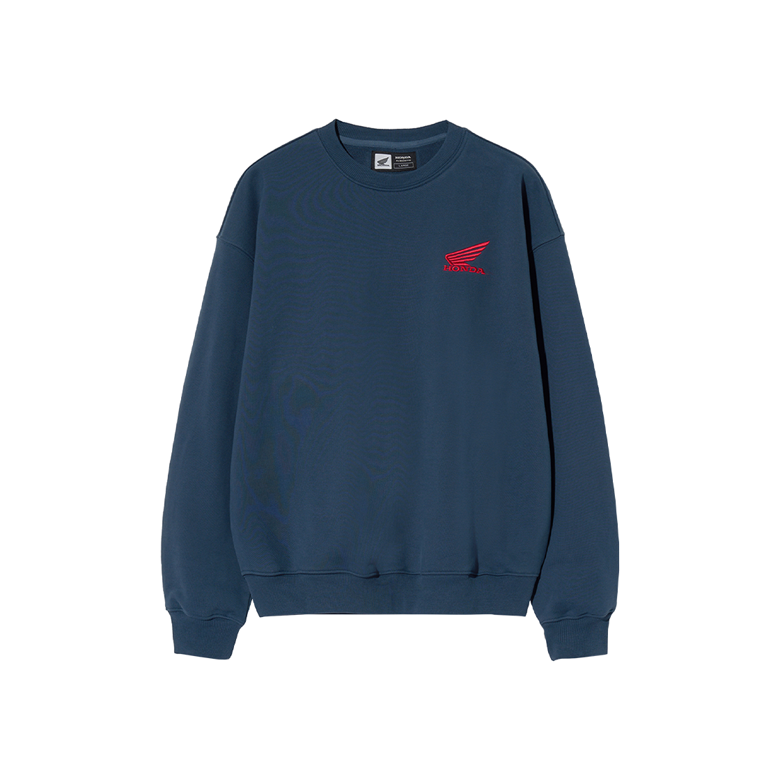 HEF1CR301AVN Honda Small Wing Crewneck Vintage Navy