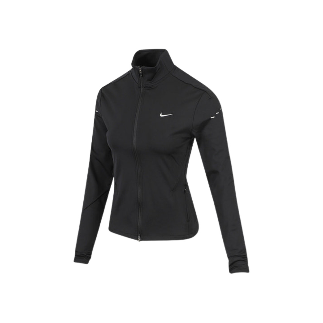 IB1998-010 (W) Nike Swift Dri-Fit Full Zip Mid Layer Running Top Black - US/EU