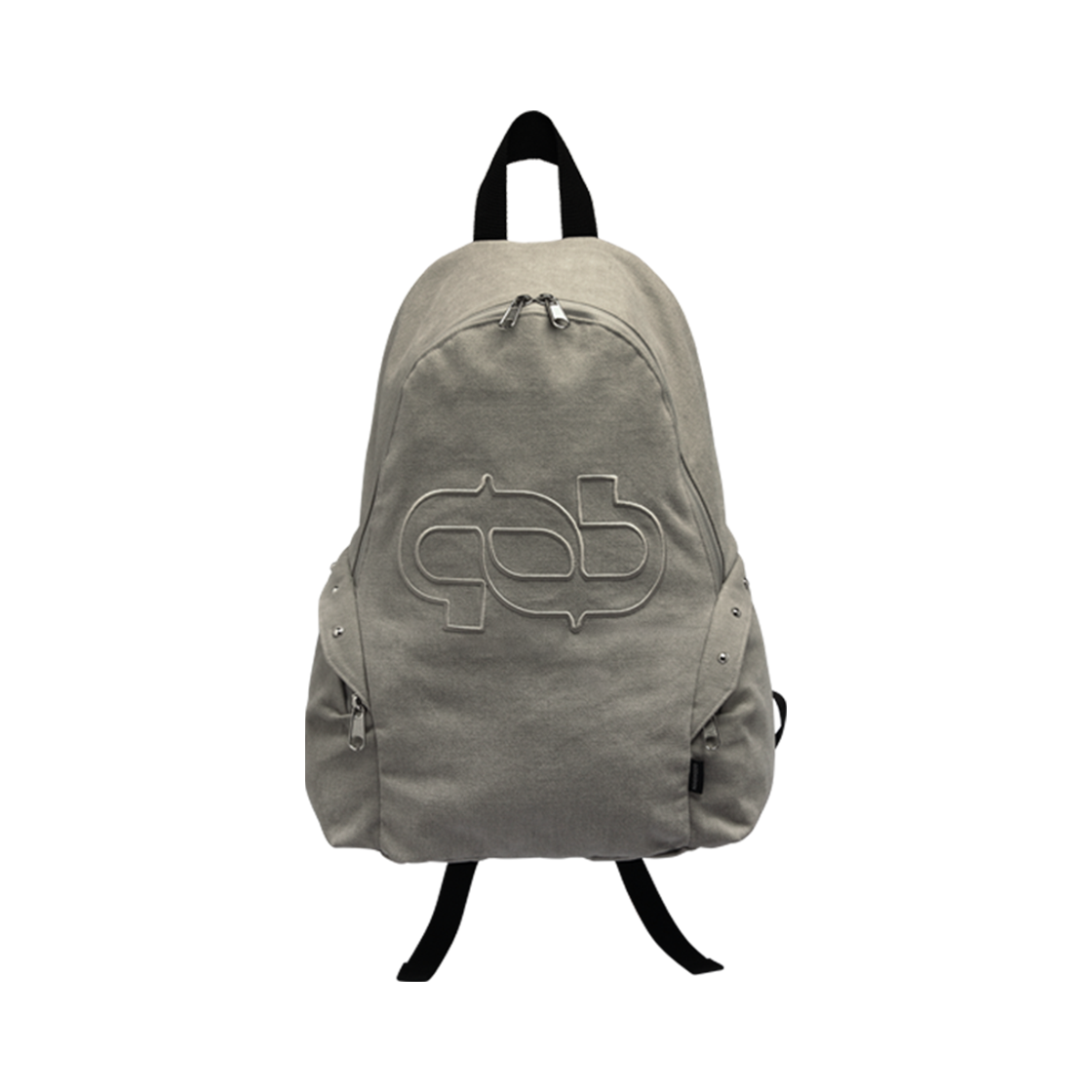 GDS51RUBP01BEFF GODASHIN C Symbol Side Pocket Backpack Pale Beige