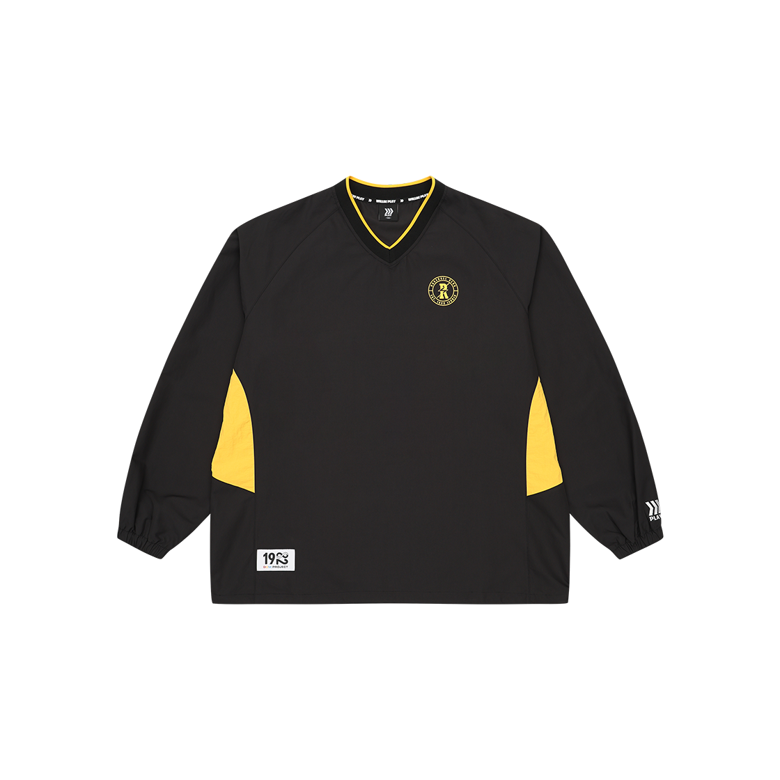 윌비플레이 레이더스 블랙 긴팔 아노락(WILLBE PLAY Raiders Long Sleeve Anorak Black)