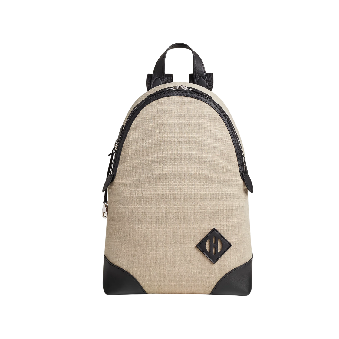 에르메스 올백 백팩 비부악 캔버스 스위프트 & 팔라듐 하드웨어 피쎌 누아(Hermes Allback Backpack Bivouac Canvas Swift & Palladium Ficelle Noir) - 1