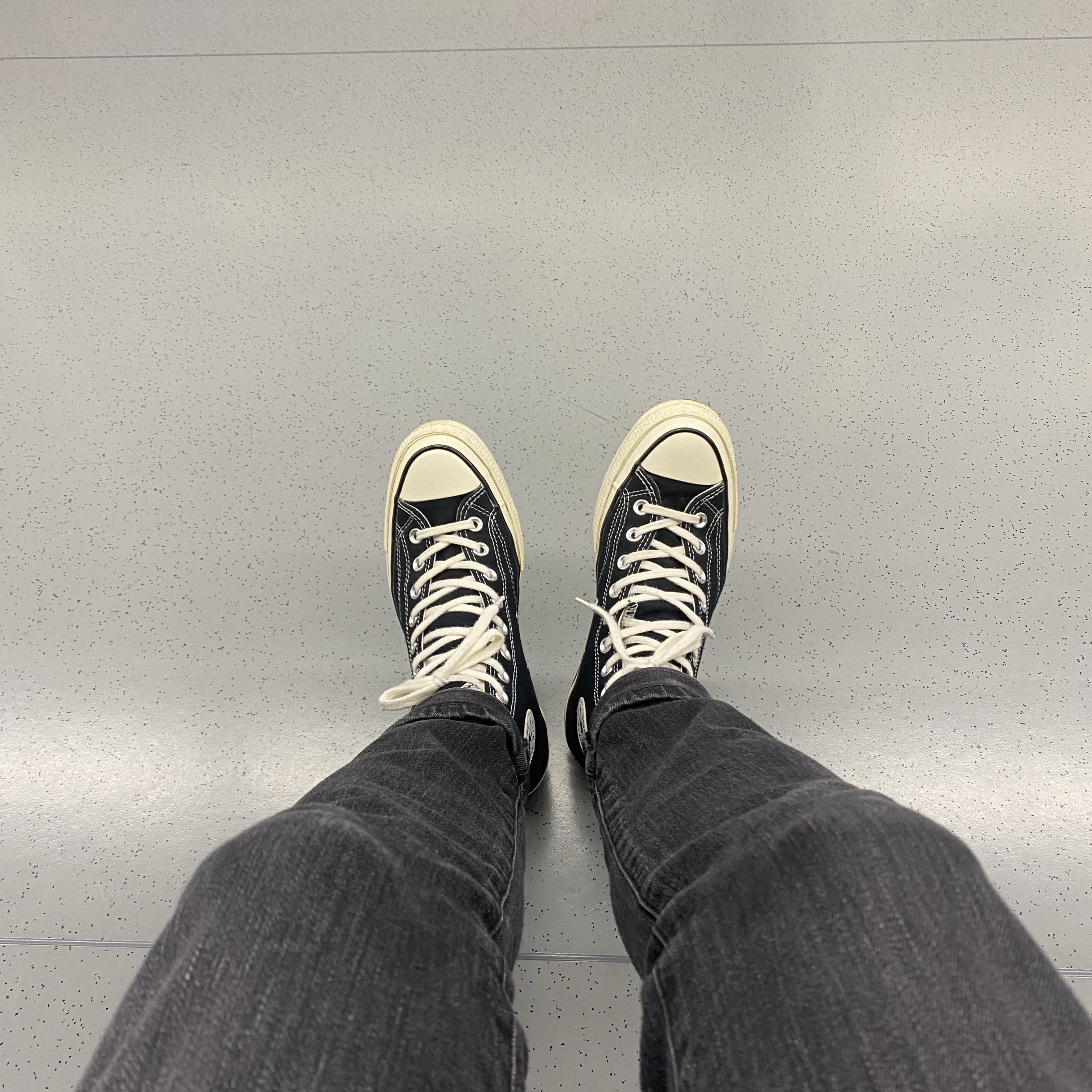 Converse Chuck 70 Hi Black 착용 스타일