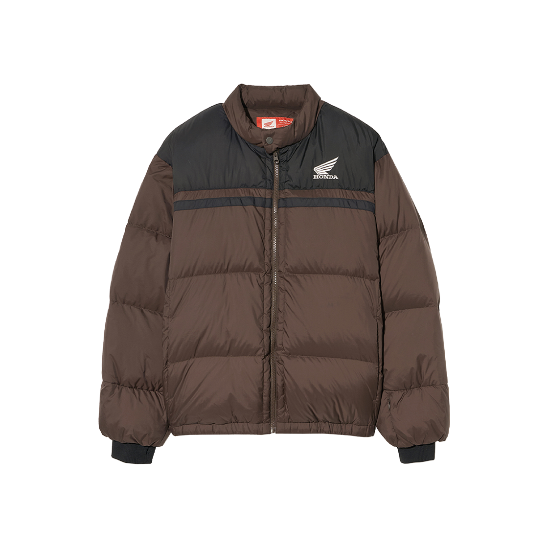 혼다 윙 로고 숏 푸퍼 브라운
