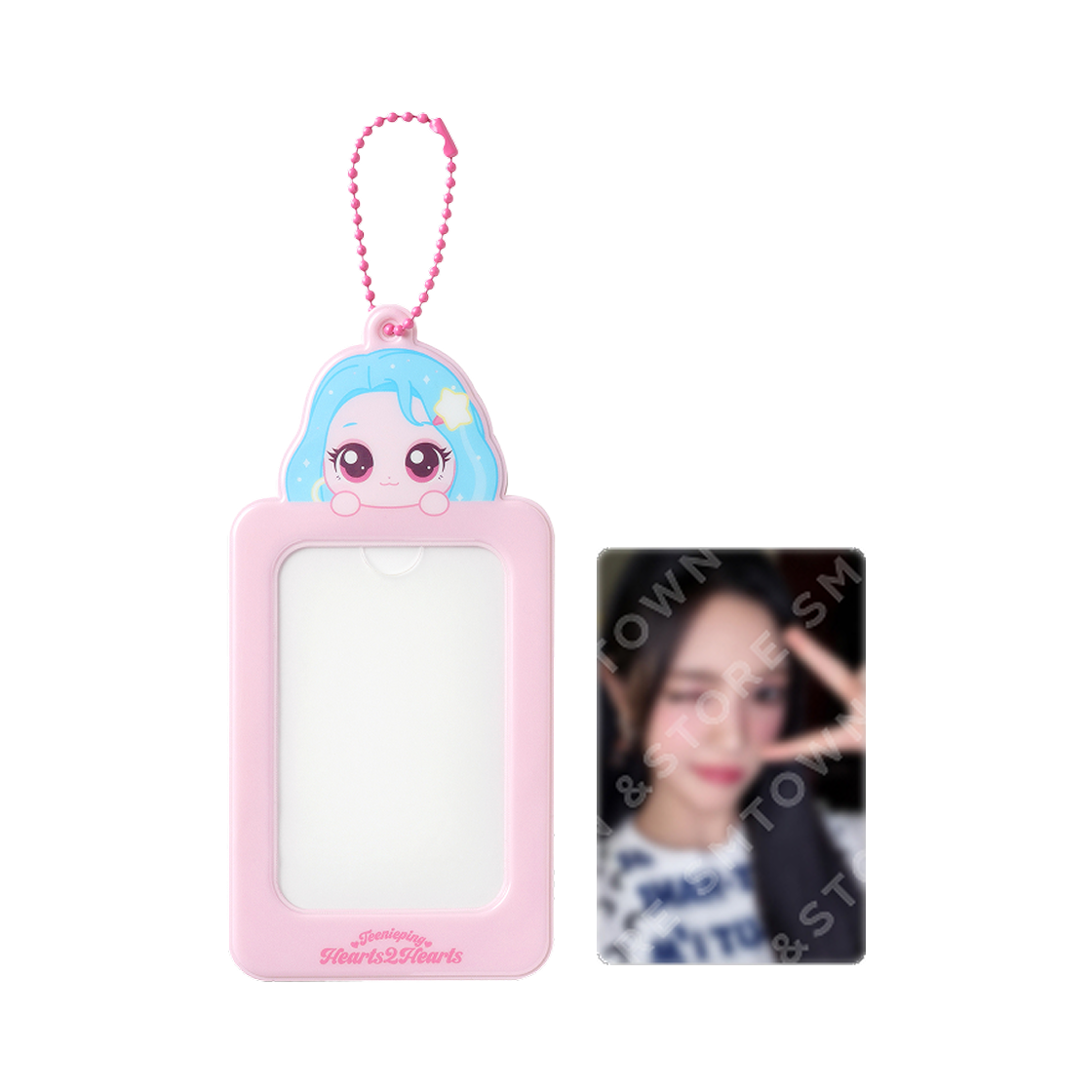 - Catch! Teenieping x Hearts2hearts Photo Card Holder Set Yuha