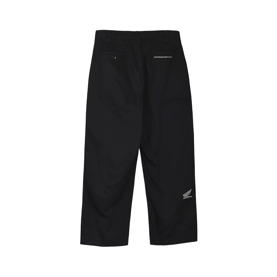 혼다 코인 포켓 윙 고로 트윌 치노 팬츠 블랙(Honda Coin Pocket Wing Logo Twill Chino Pants_Black) - 2
