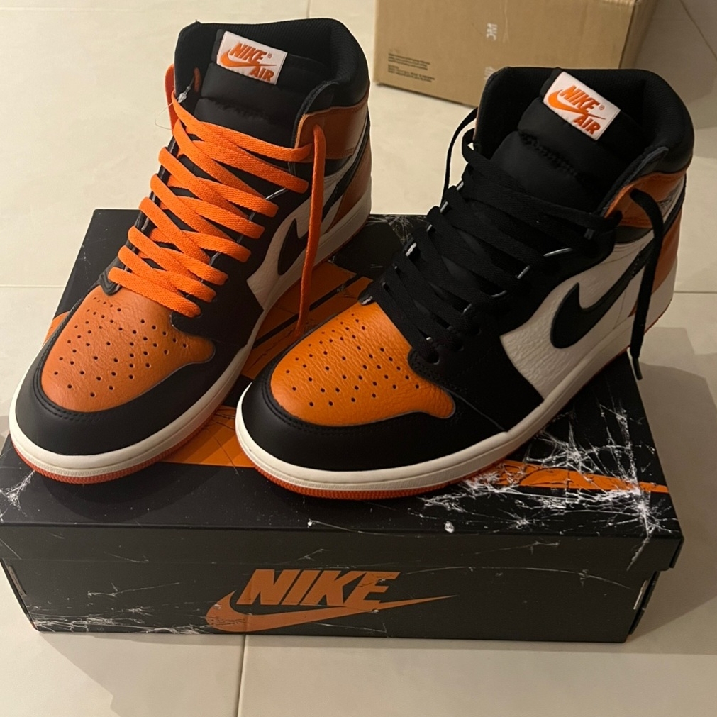 Jordan 1 Retro High OG Shattered Backboard 착용 스타일 - 3
